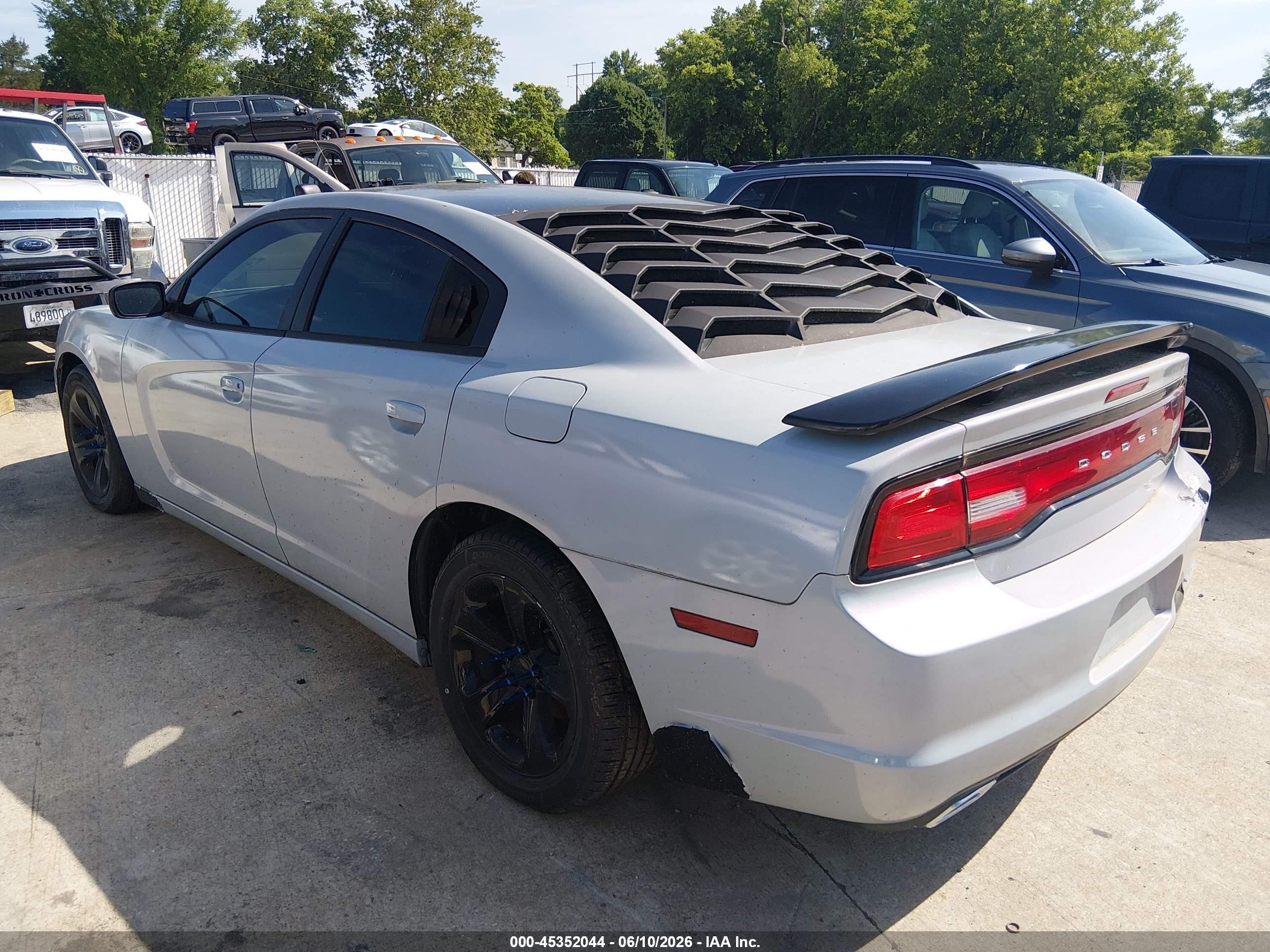 2012 Dodge Charger Se Gray vin: 2C3CDXBG5CH301209