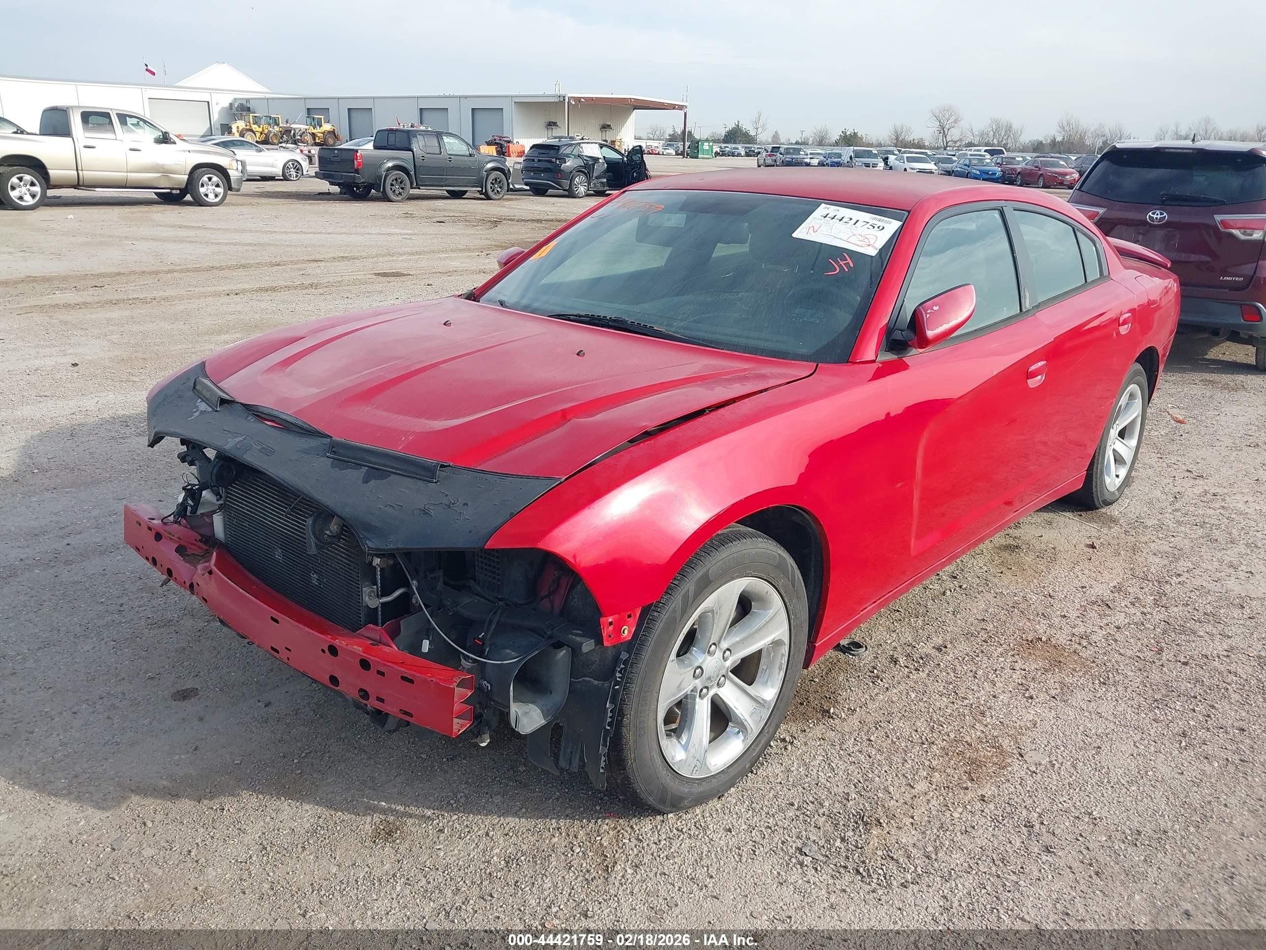 2013 Dodge Charger Se Red vin: 2C3CDXBG5DH503260