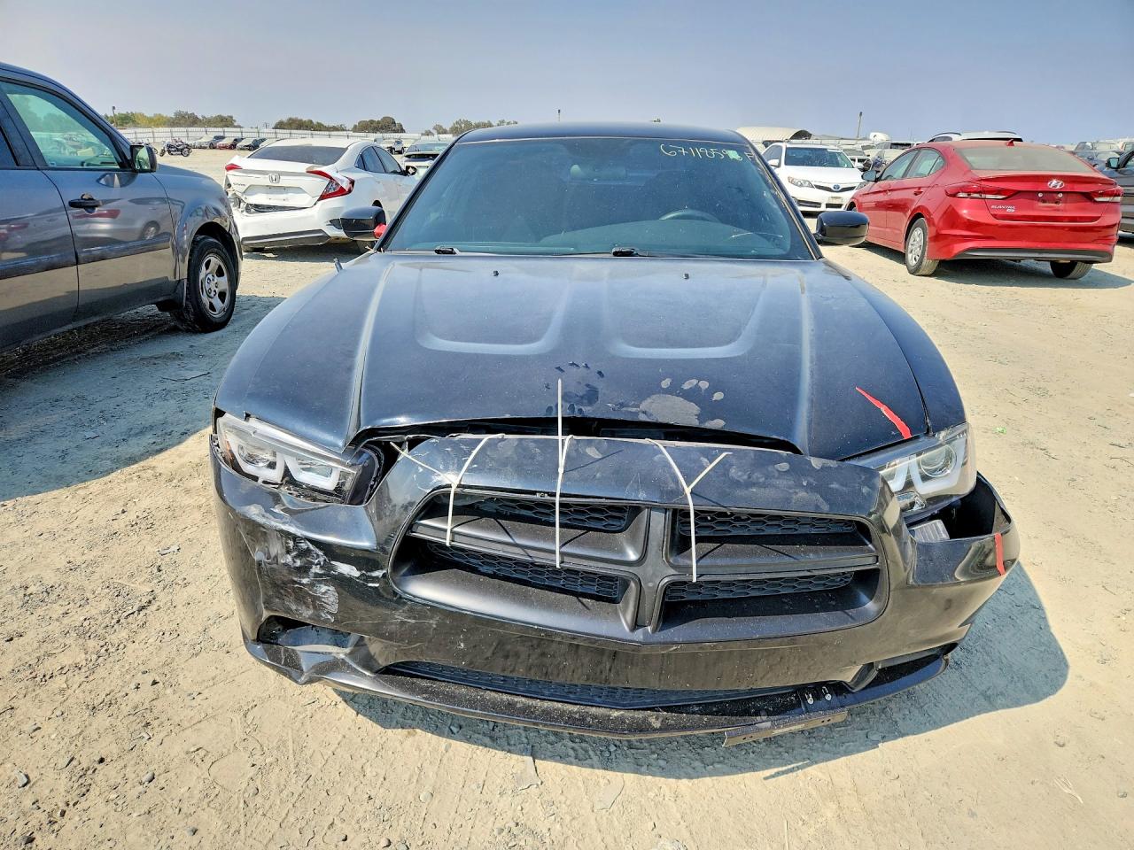 2013 Dodge Charger Se Black vin: 2C3CDXBG5DH507650