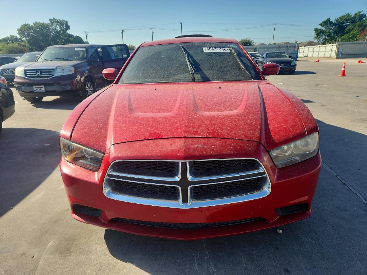 2013 Dodge Charger Se Red vin: 2C3CDXBG5DH526246