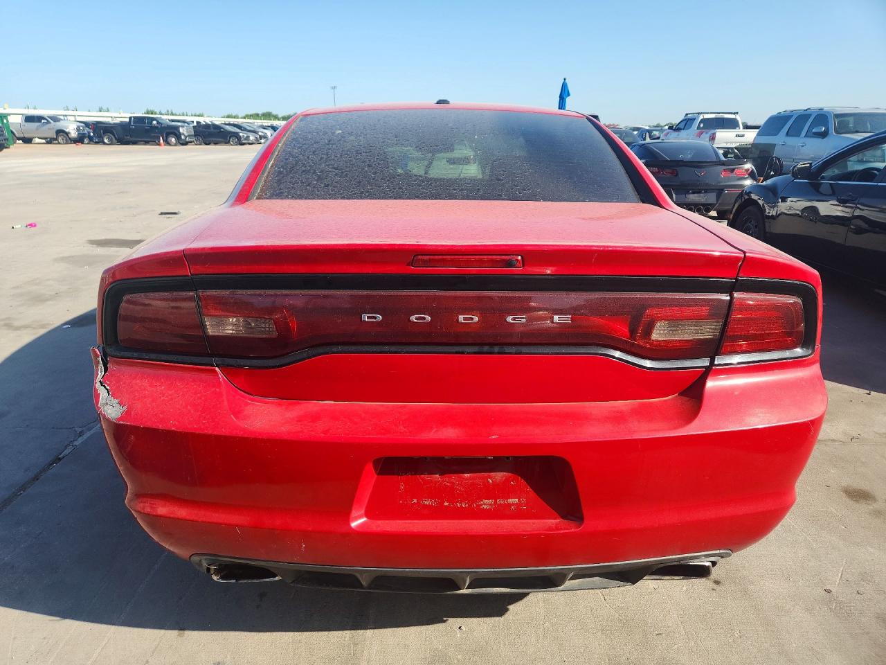 2013 Dodge Charger Se Red vin: 2C3CDXBG5DH526246