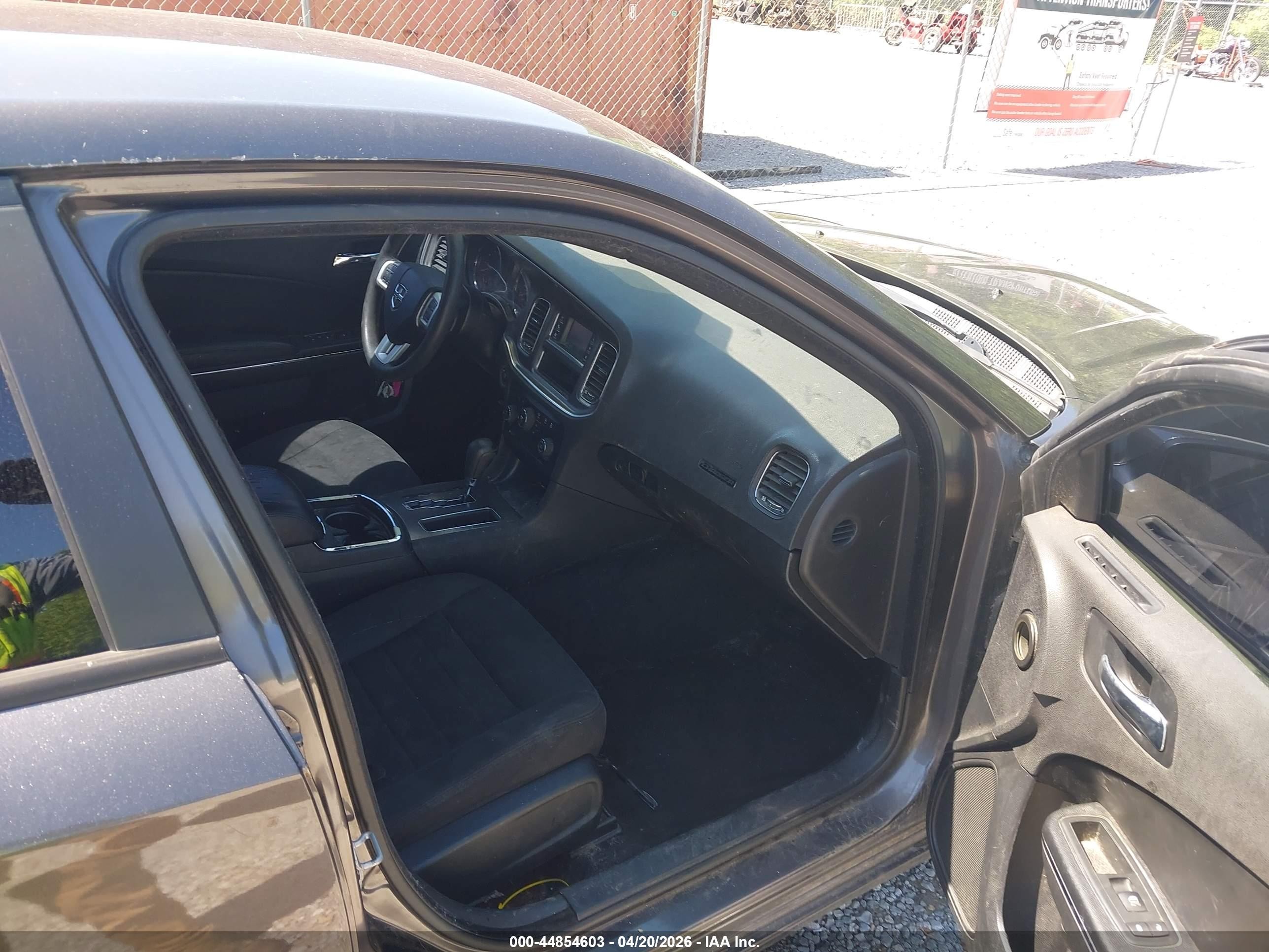 2013 Dodge Charger Se Black vin: 2C3CDXBG5DH610258
