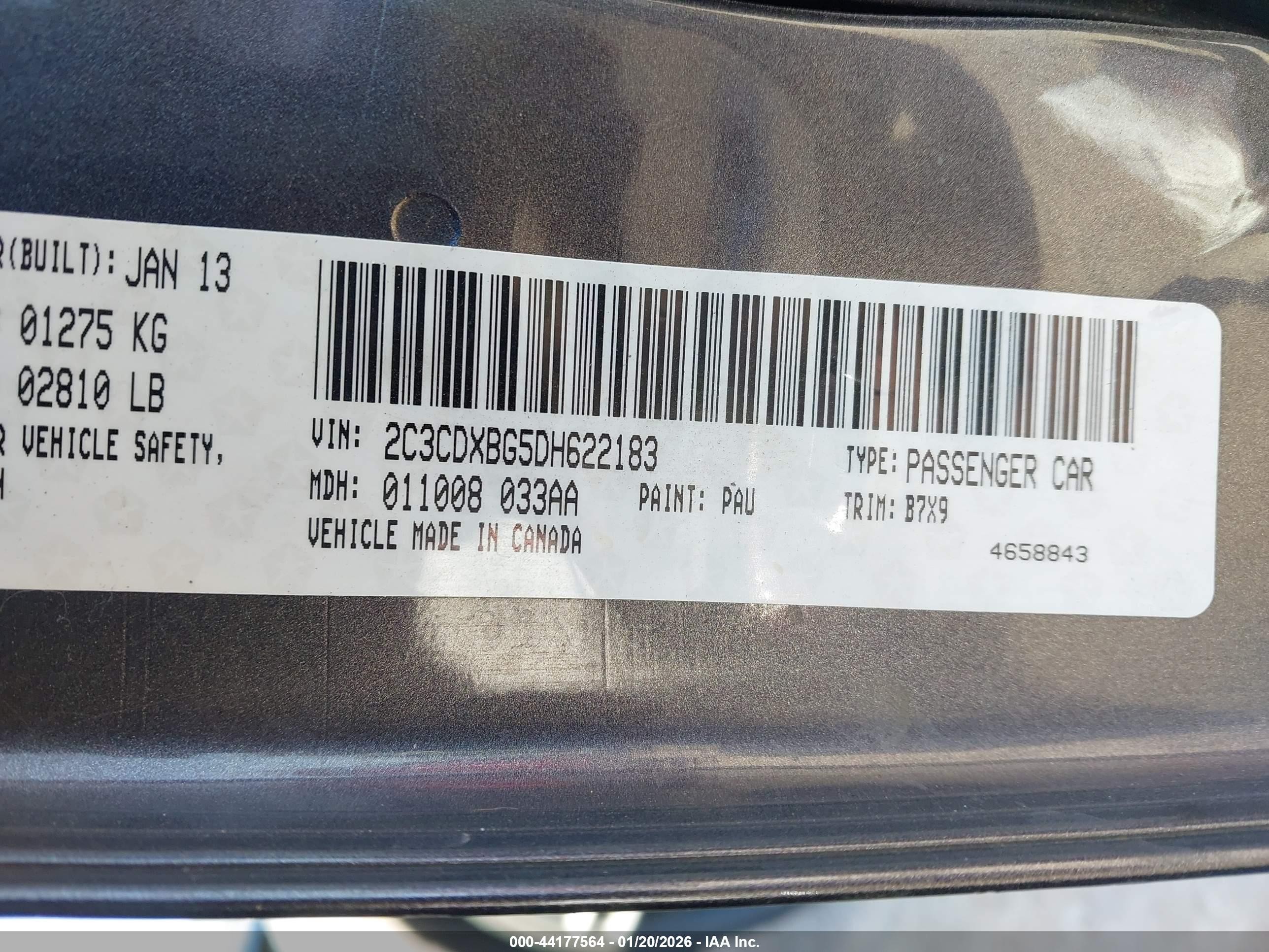 2013 Dodge Charger Se Gray vin: 2C3CDXBG5DH622183