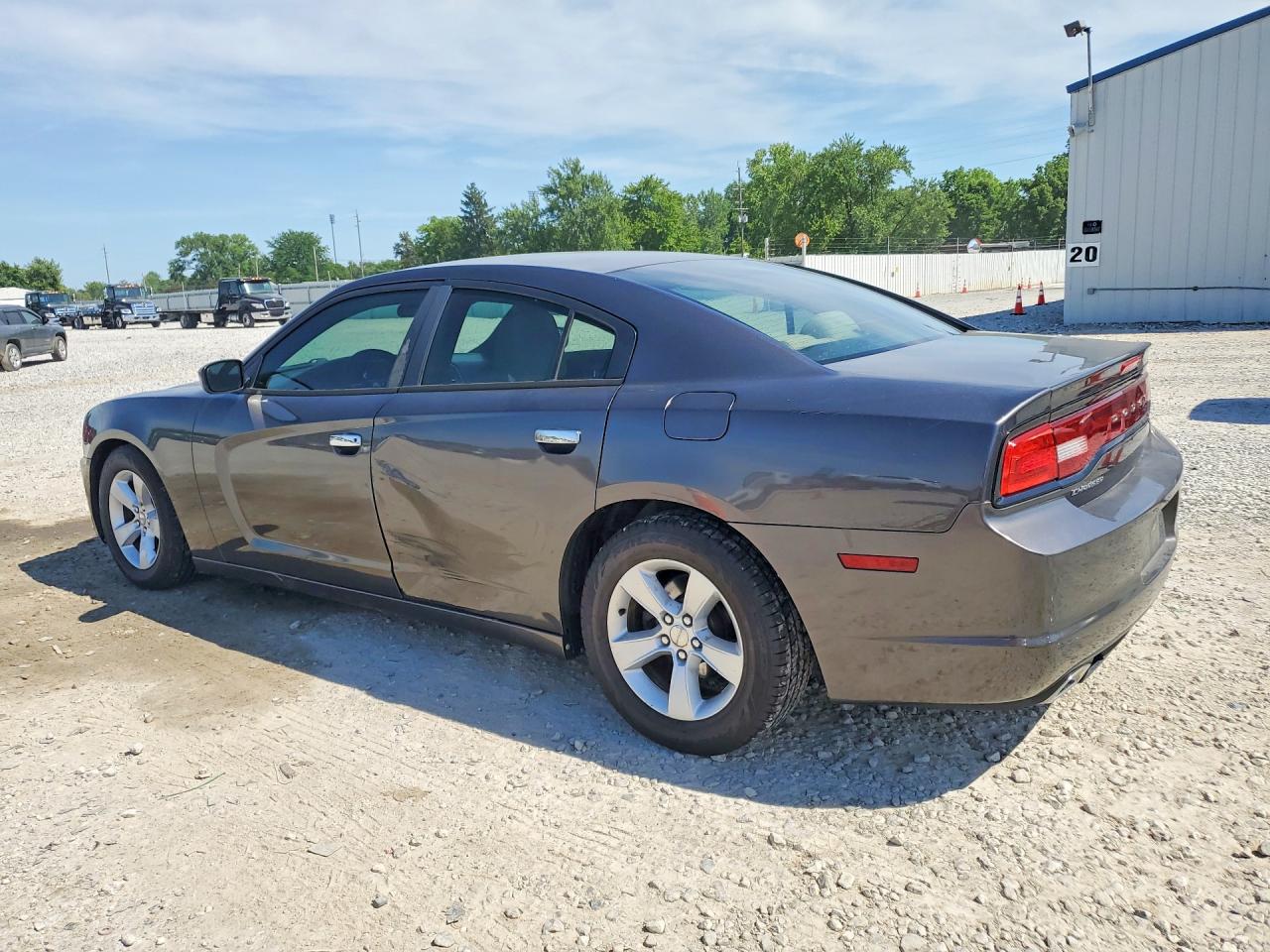 2013 Dodge Charger Se Gray vin: 2C3CDXBG5DH637136