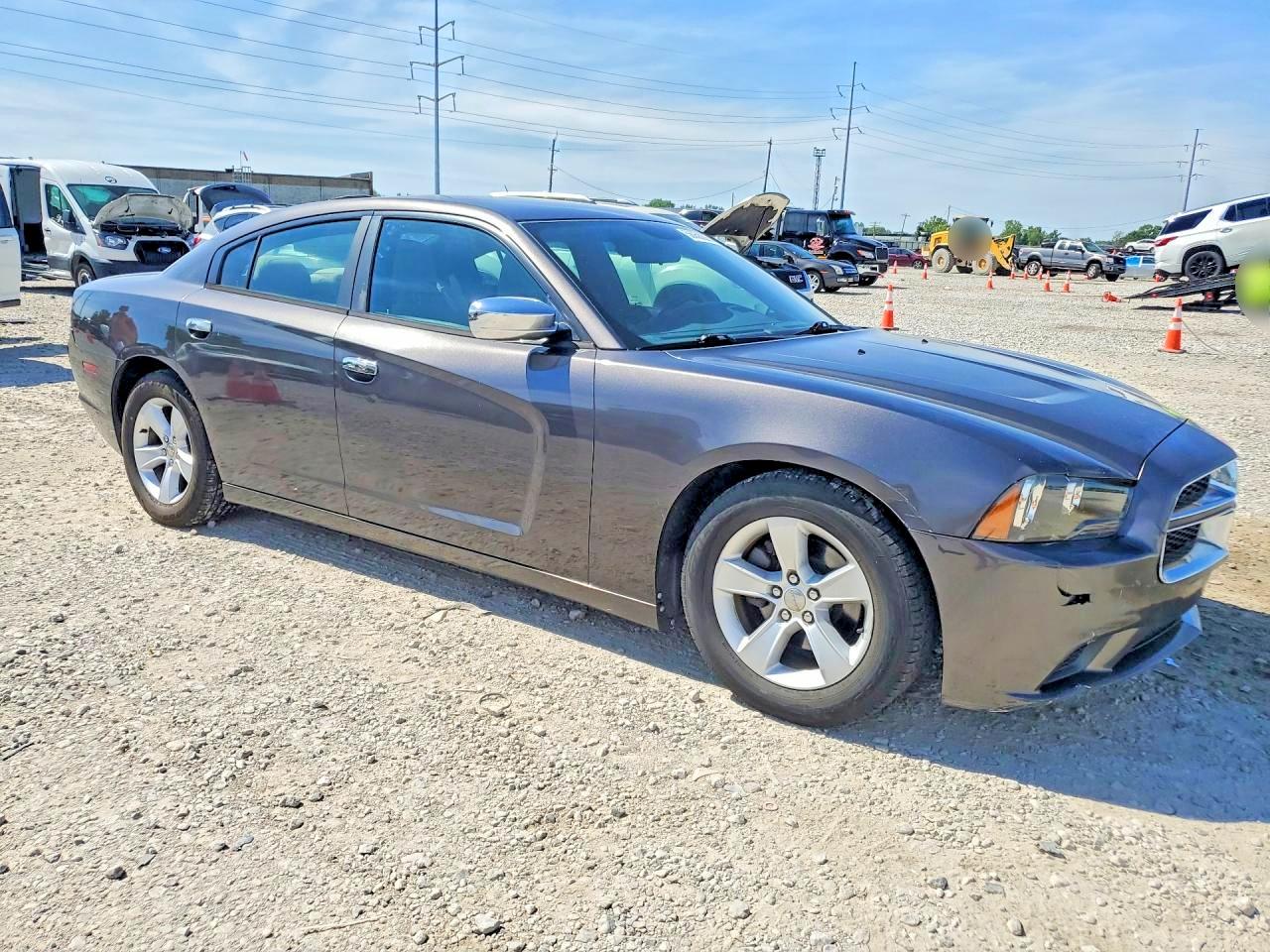 2013 Dodge Charger Se Gray vin: 2C3CDXBG5DH637136