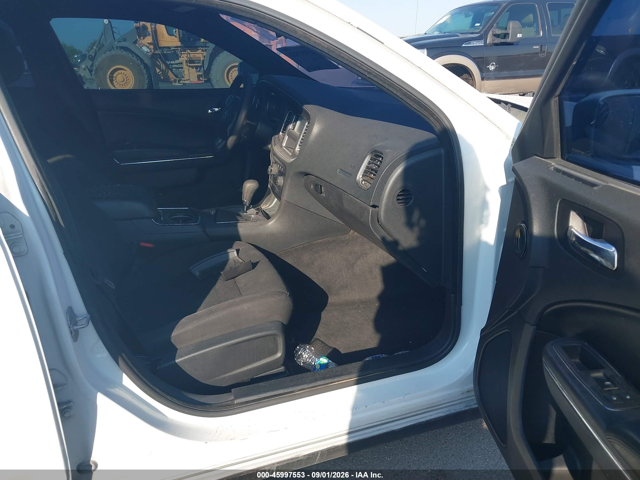 2013 Dodge Charger Se White vin: 2C3CDXBG5DH640456