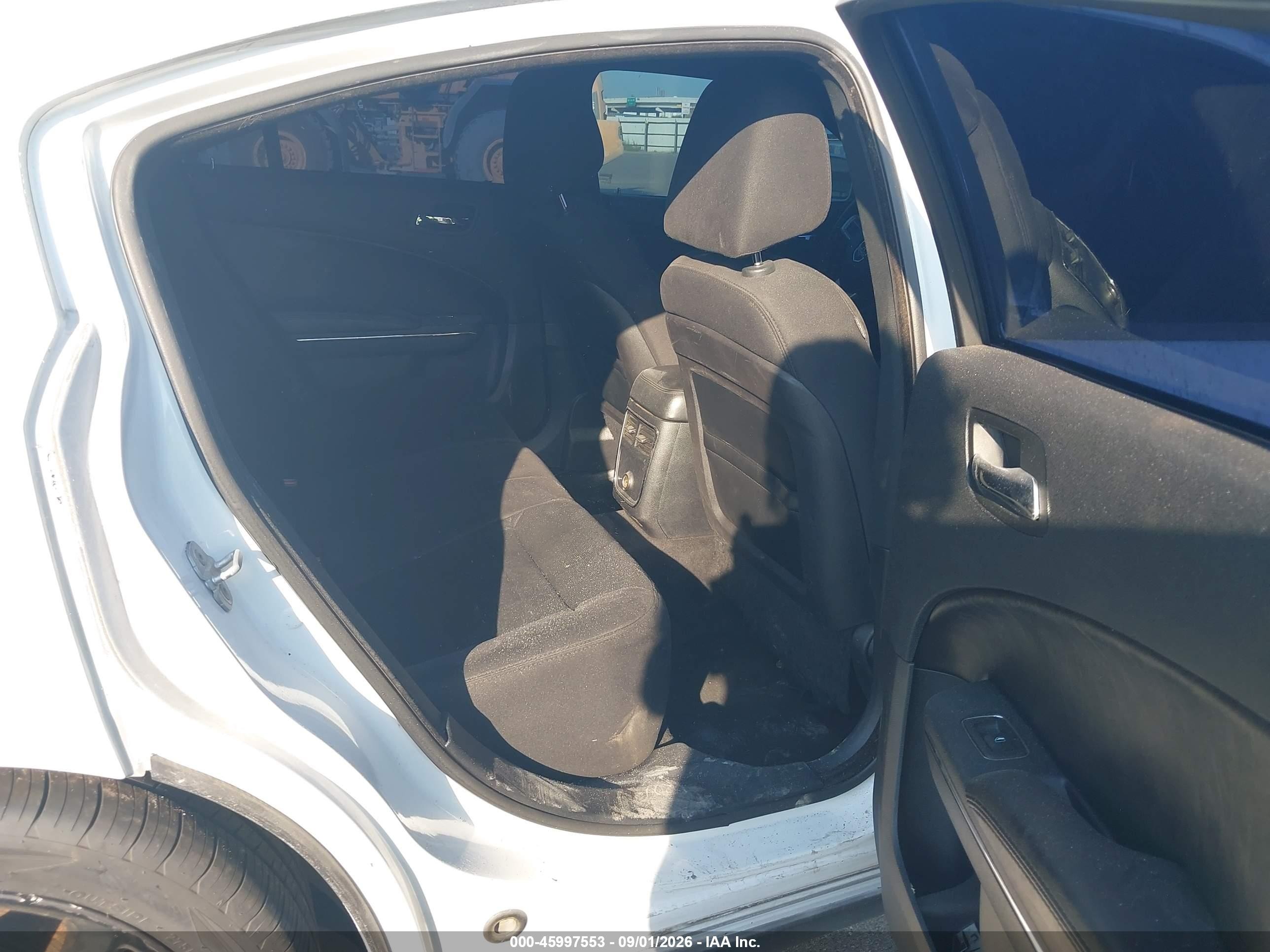 2013 Dodge Charger Se White vin: 2C3CDXBG5DH640456