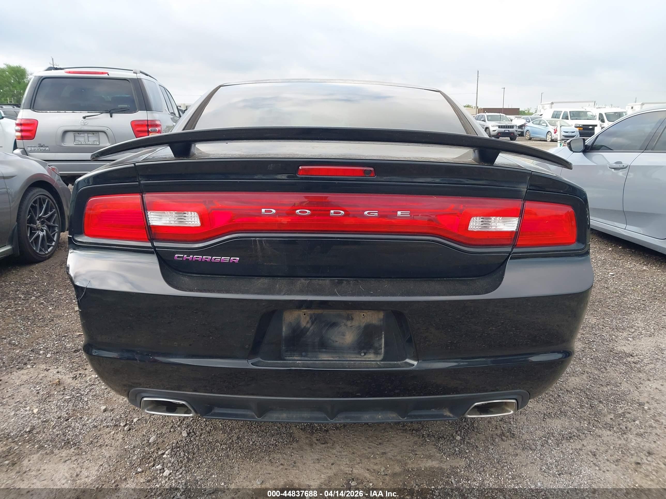 2013 Dodge Charger Se Black vin: 2C3CDXBG5DH742890