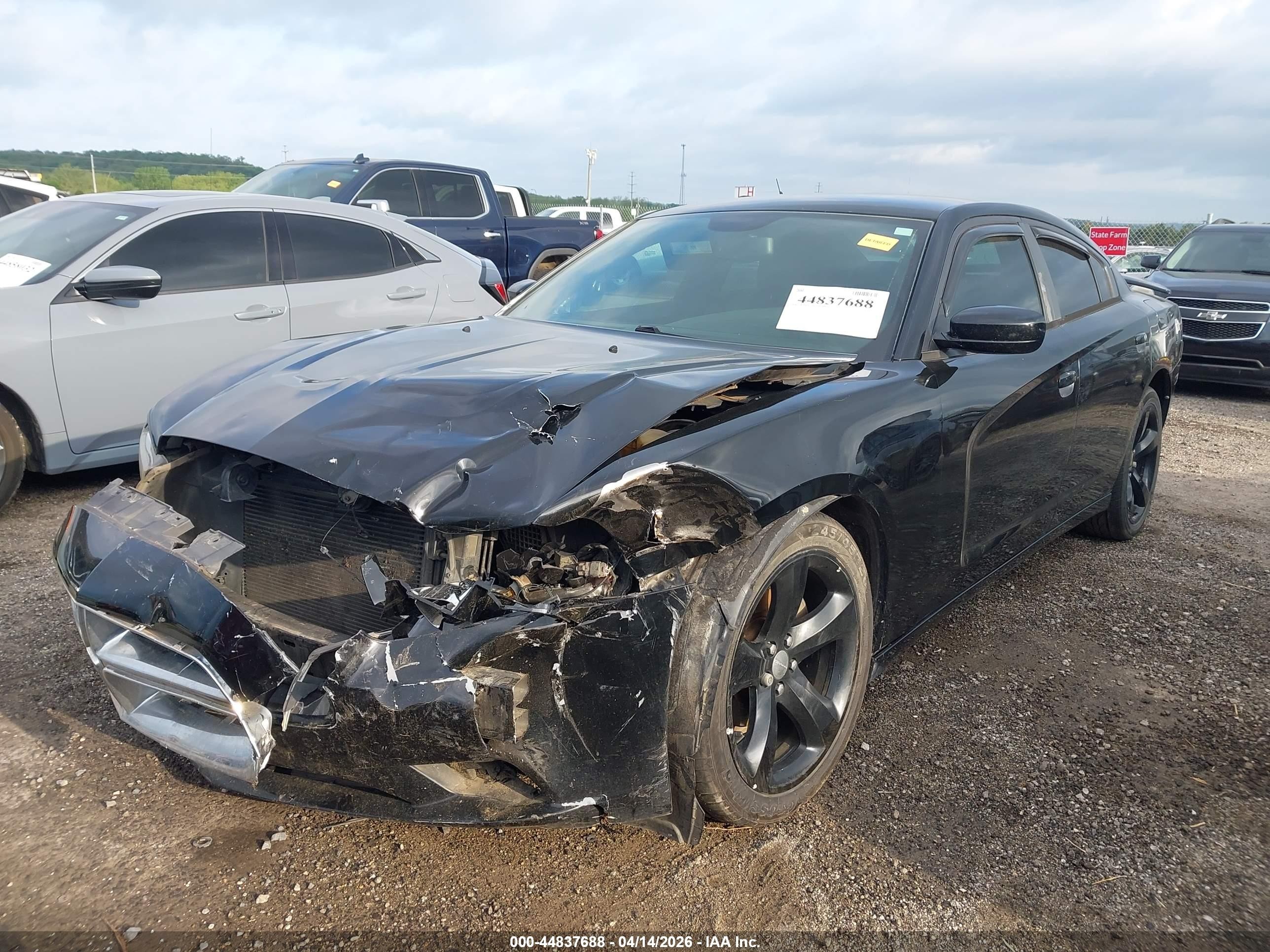 2013 Dodge Charger Se Black vin: 2C3CDXBG5DH742890