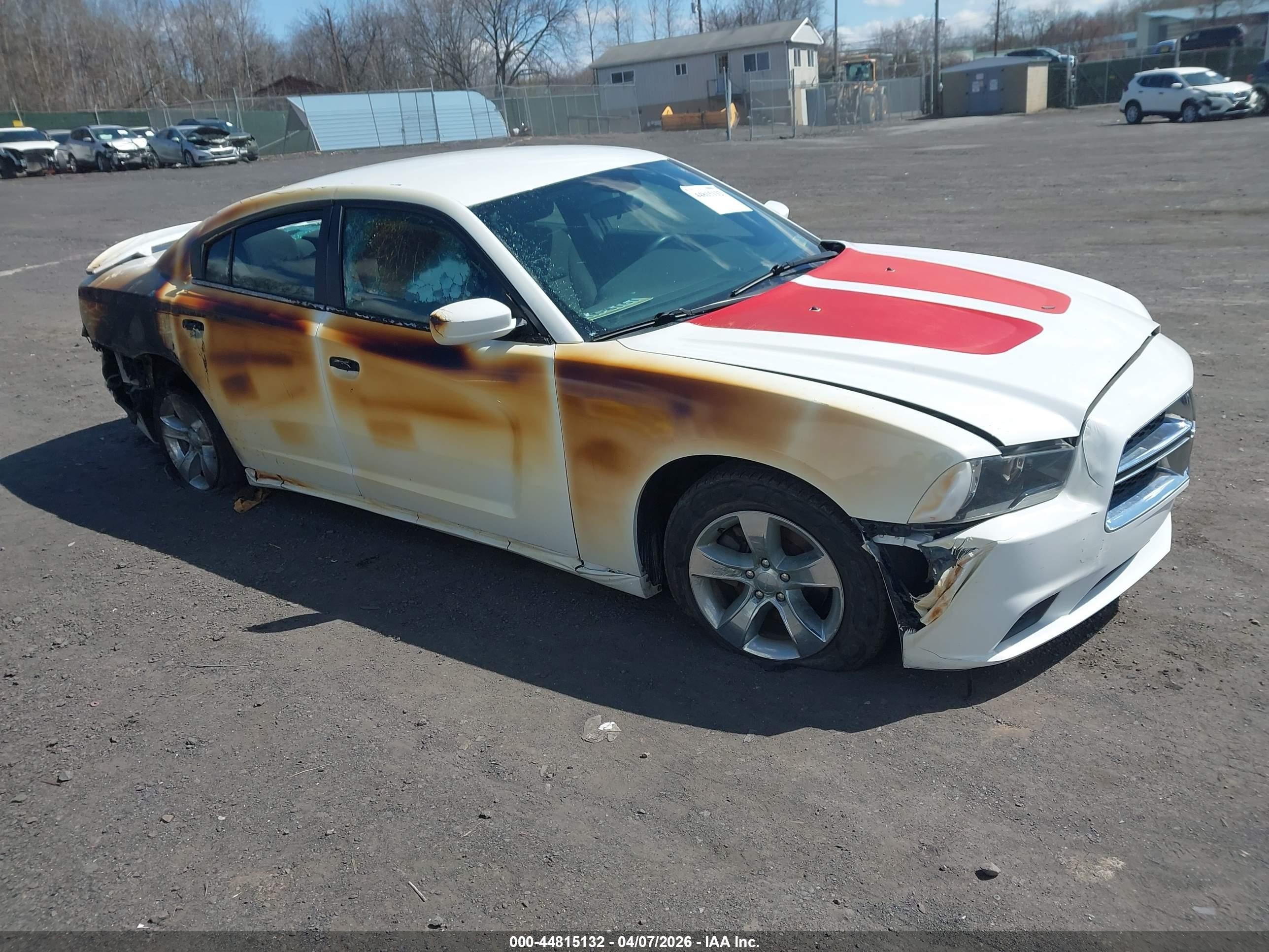 2014 Dodge Charger Se Белый vin: 2C3CDXBG5EH108075