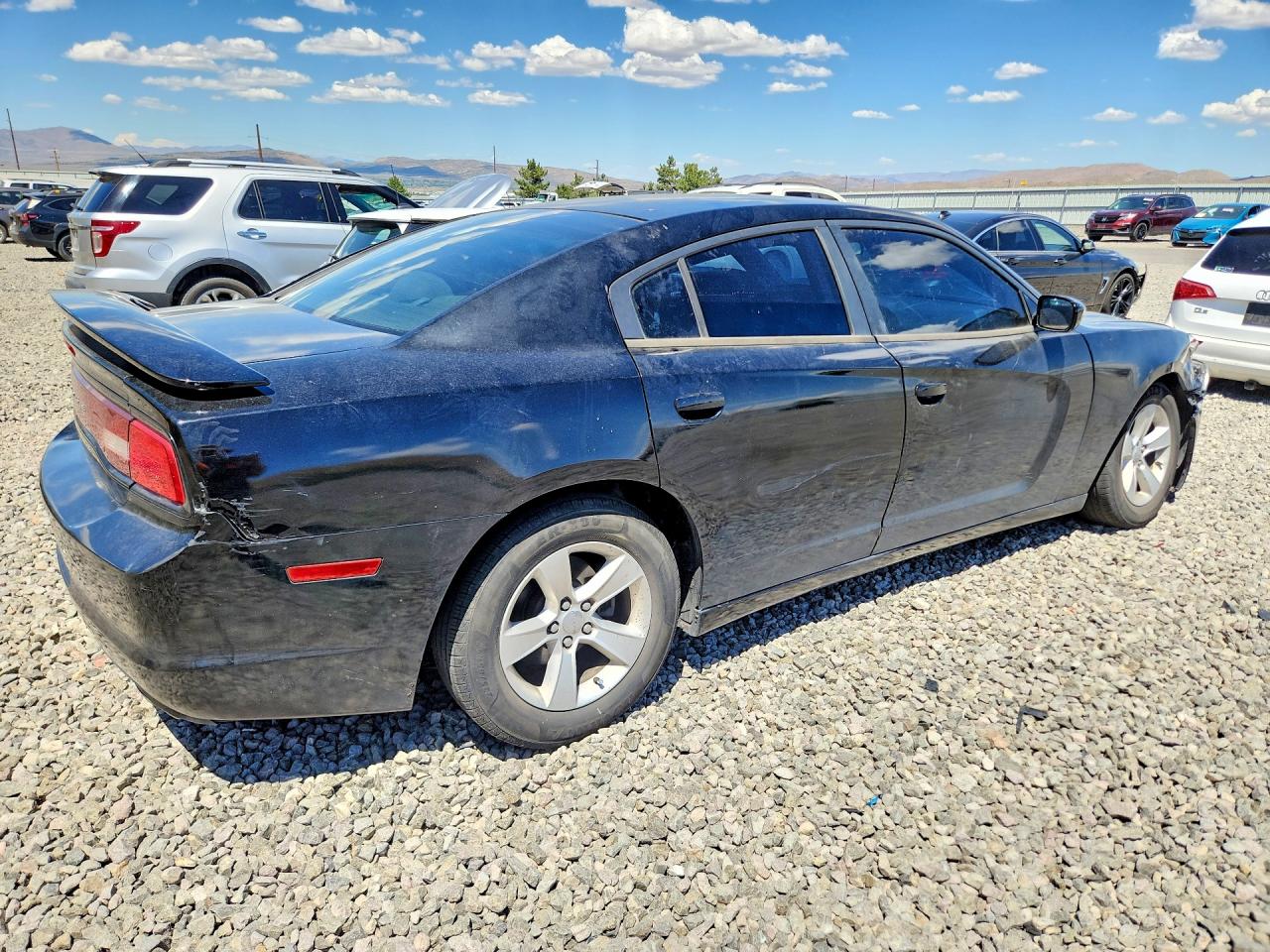 2014 Dodge Charger Se Черный vin: 2C3CDXBG5EH129007