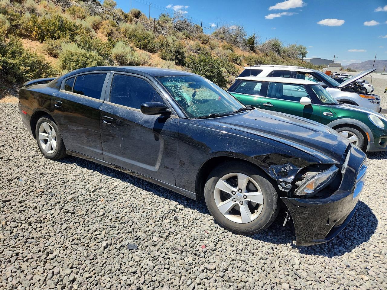 2014 Dodge Charger Se Черный vin: 2C3CDXBG5EH129007