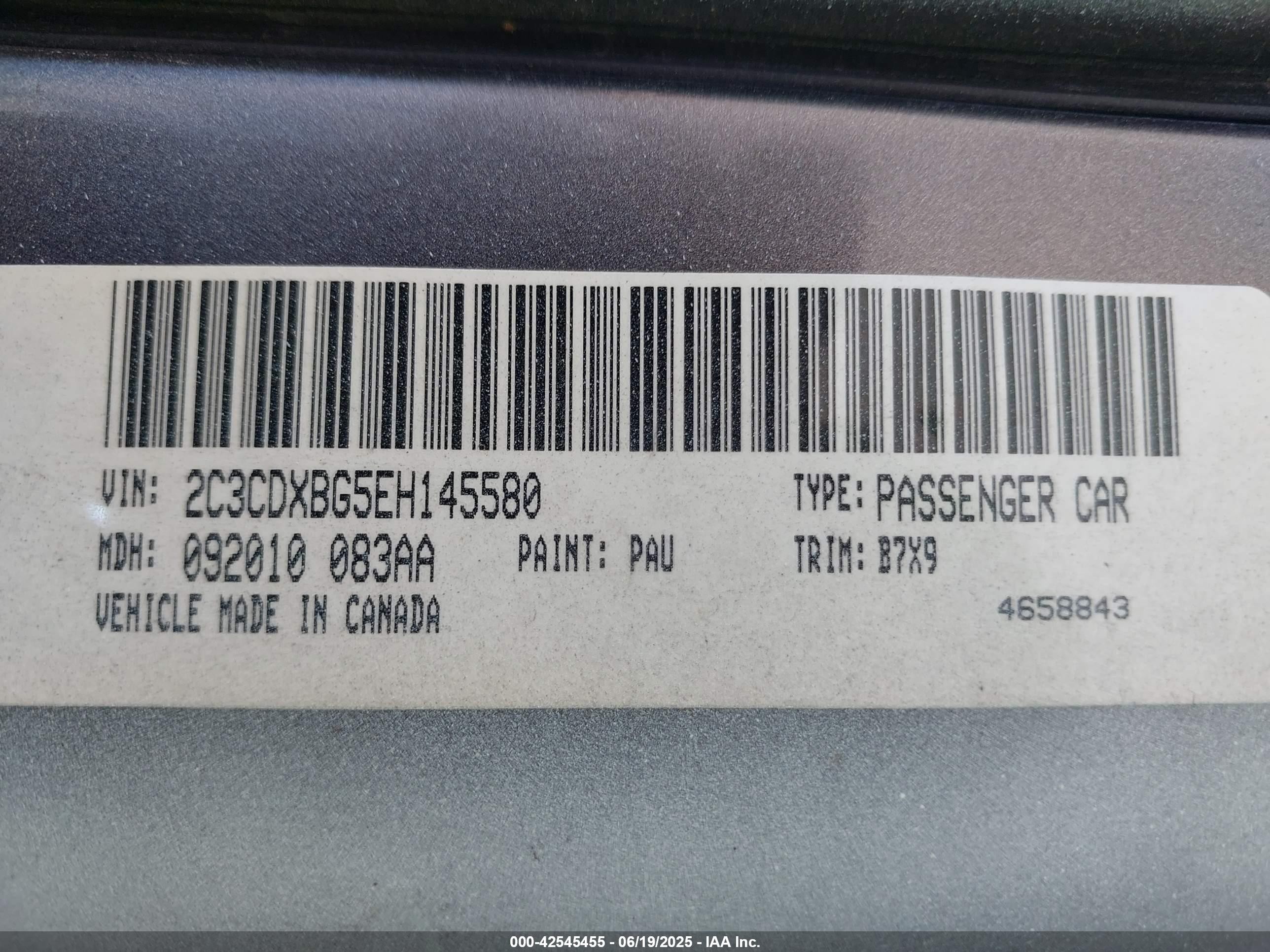 2014 Dodge Charger Se White vin: 2C3CDXBG5EH145580
