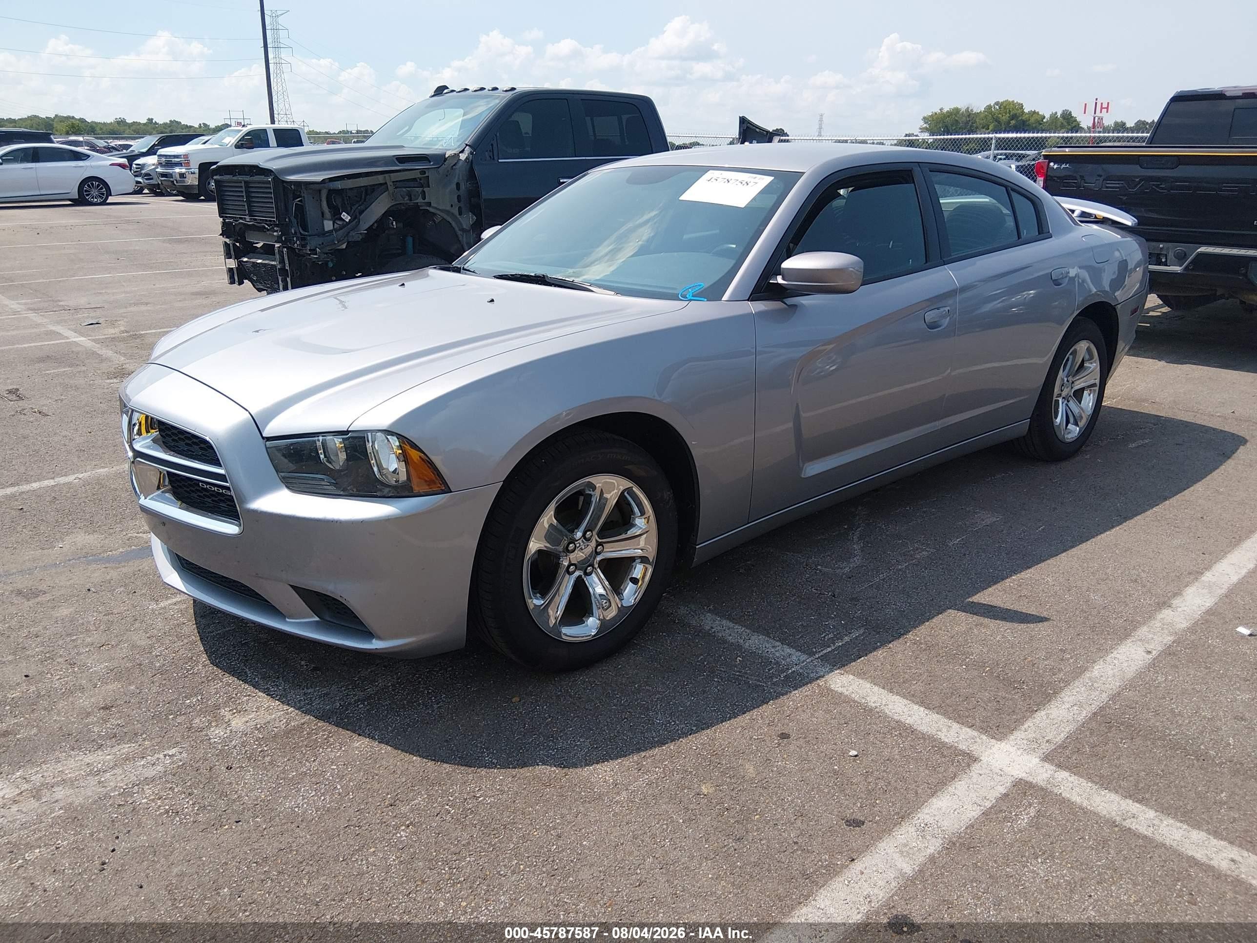 2014 Dodge Charger Se Gray vin: 2C3CDXBG5EH227034