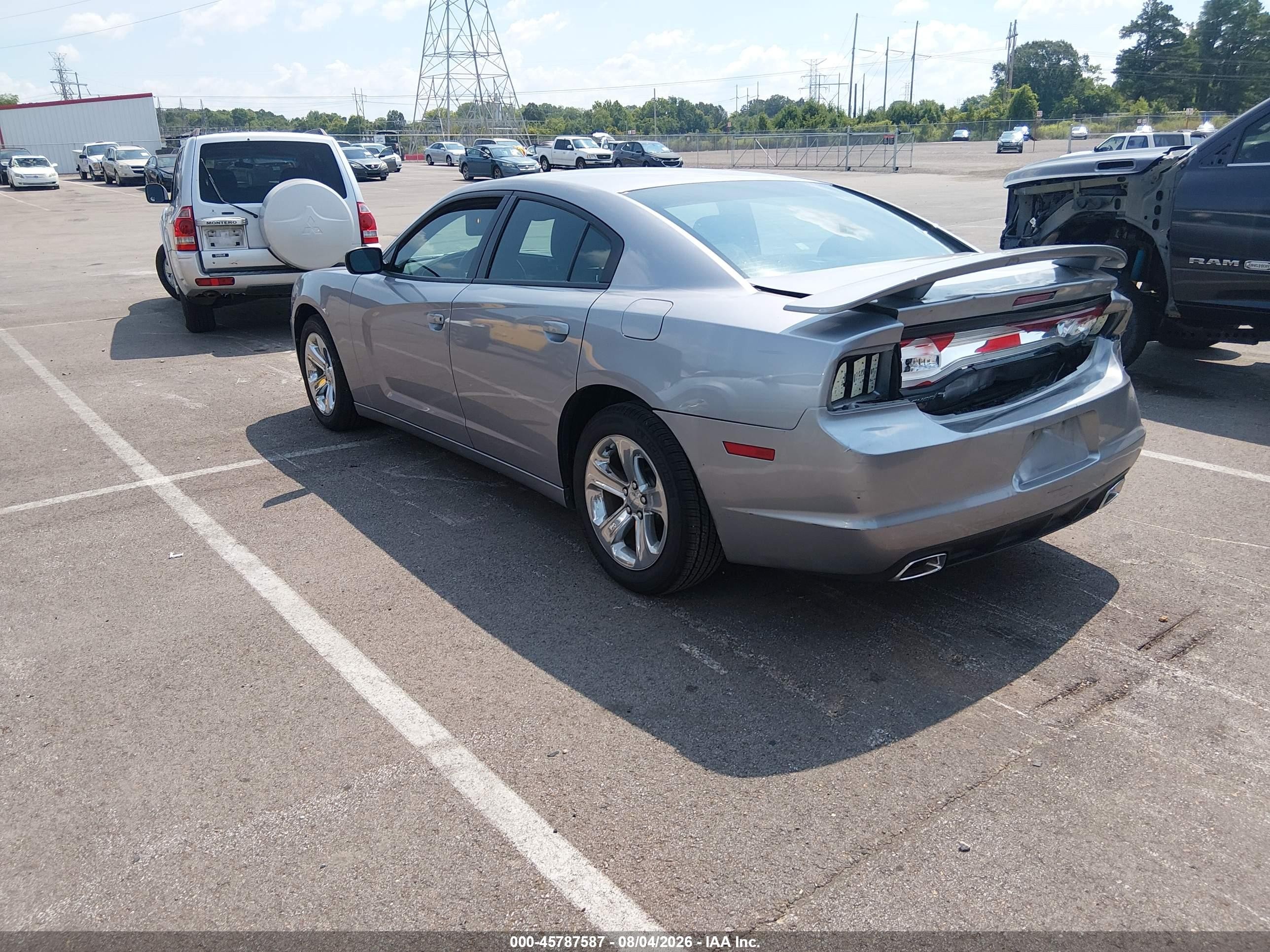 2014 Dodge Charger Se Gray vin: 2C3CDXBG5EH227034