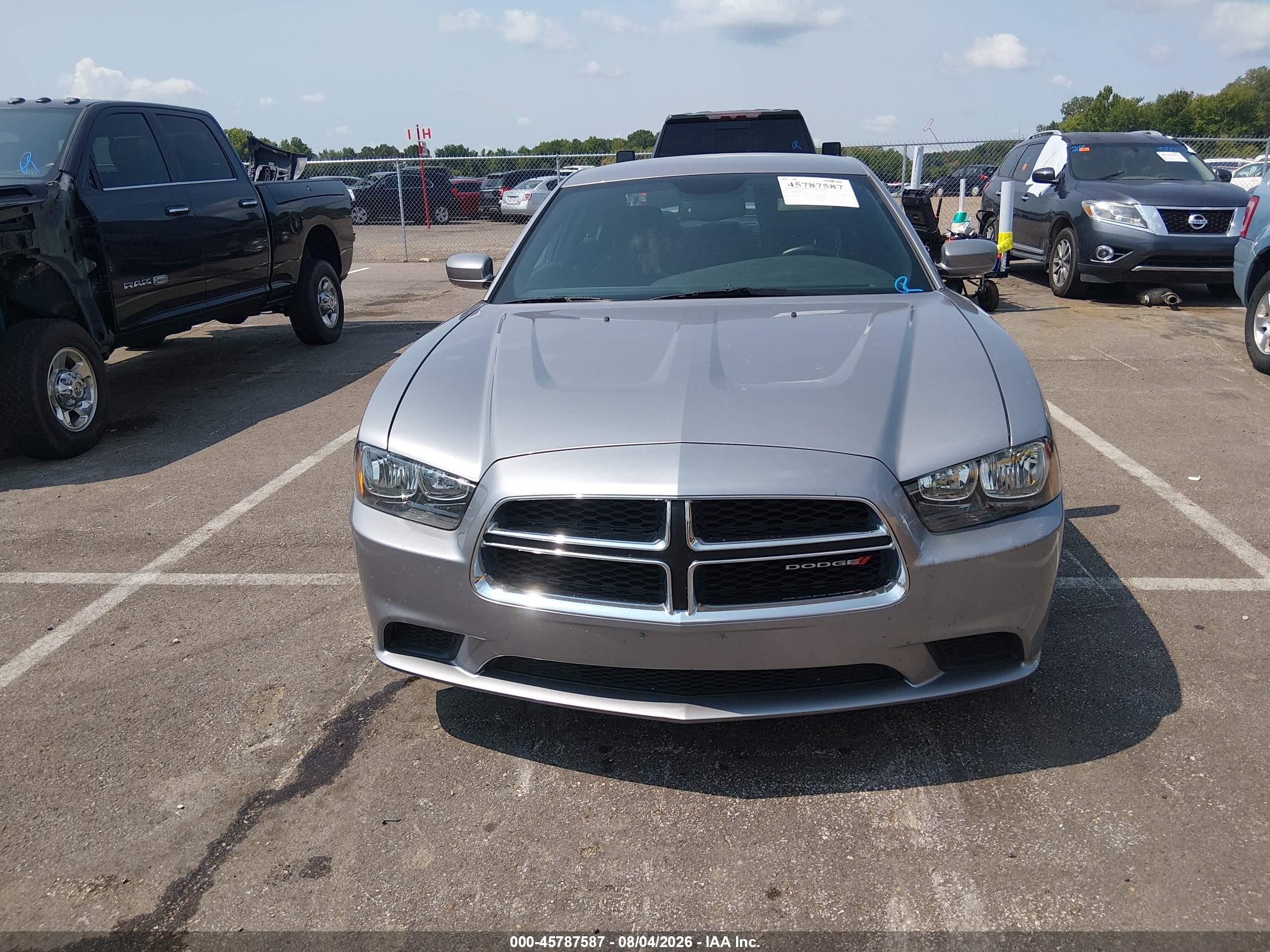 2014 Dodge Charger Se Gray vin: 2C3CDXBG5EH227034