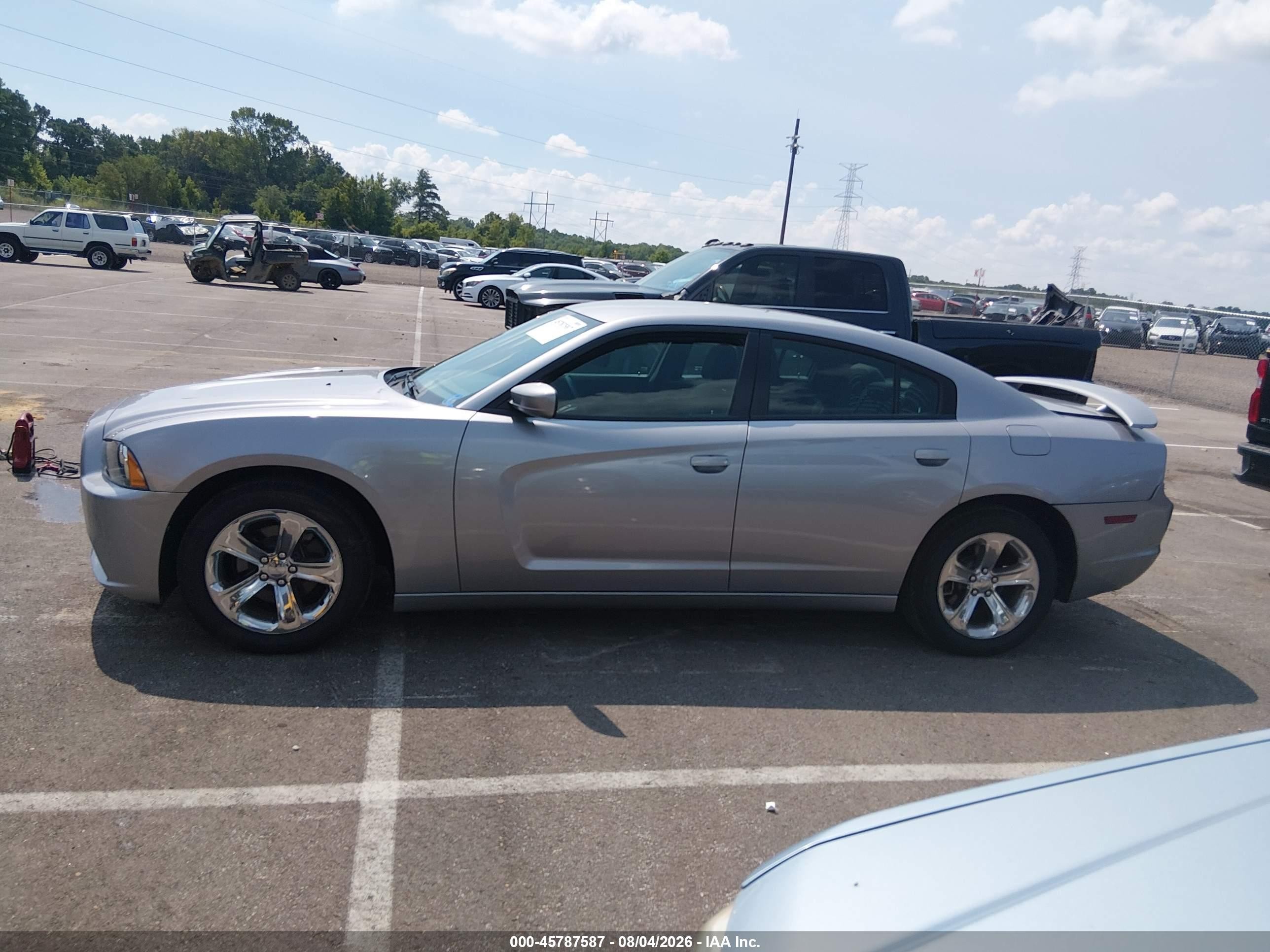 2014 Dodge Charger Se Gray vin: 2C3CDXBG5EH227034
