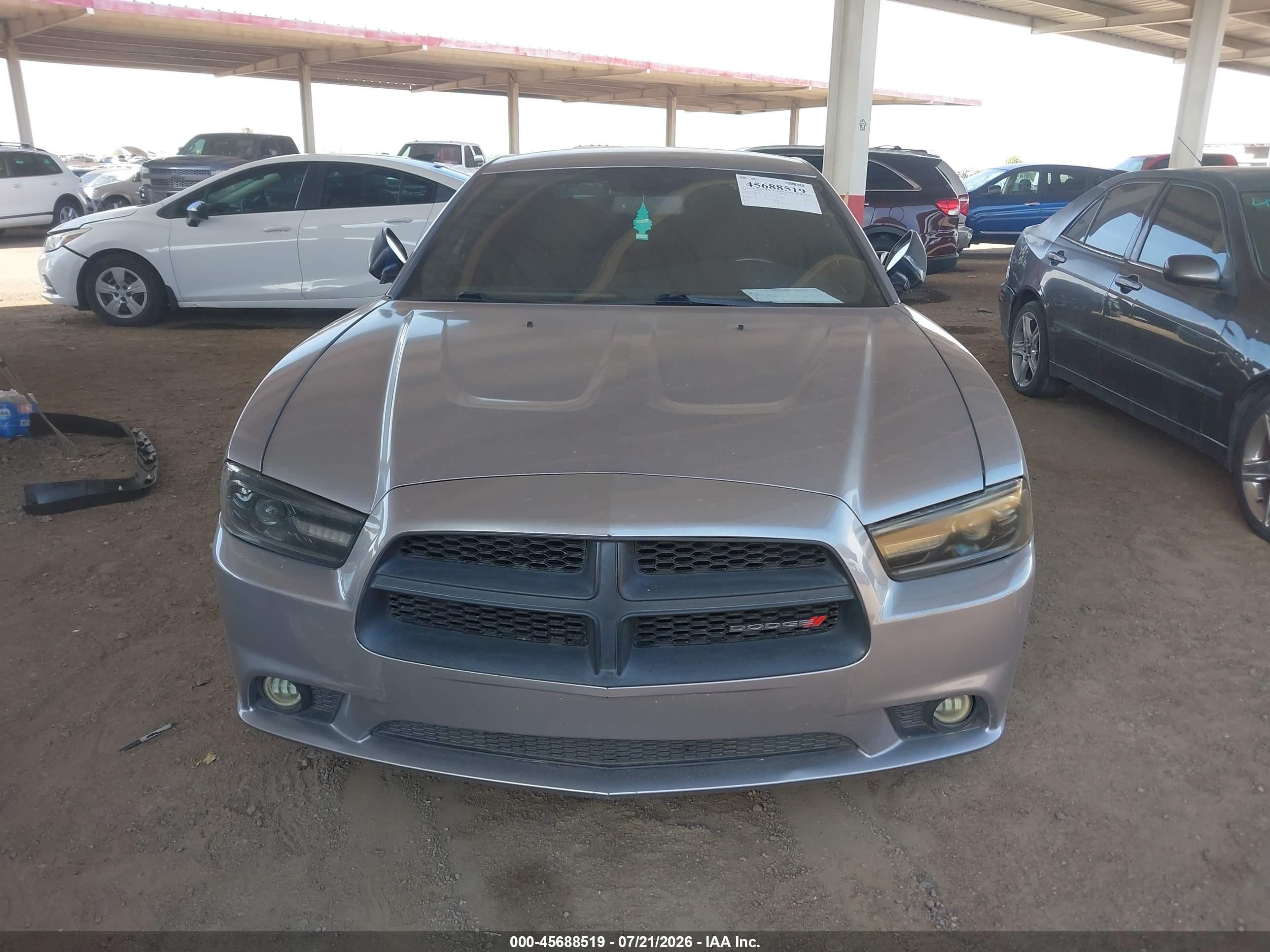 2014 Dodge Charger Se Gray vin: 2C3CDXBG5EH233335