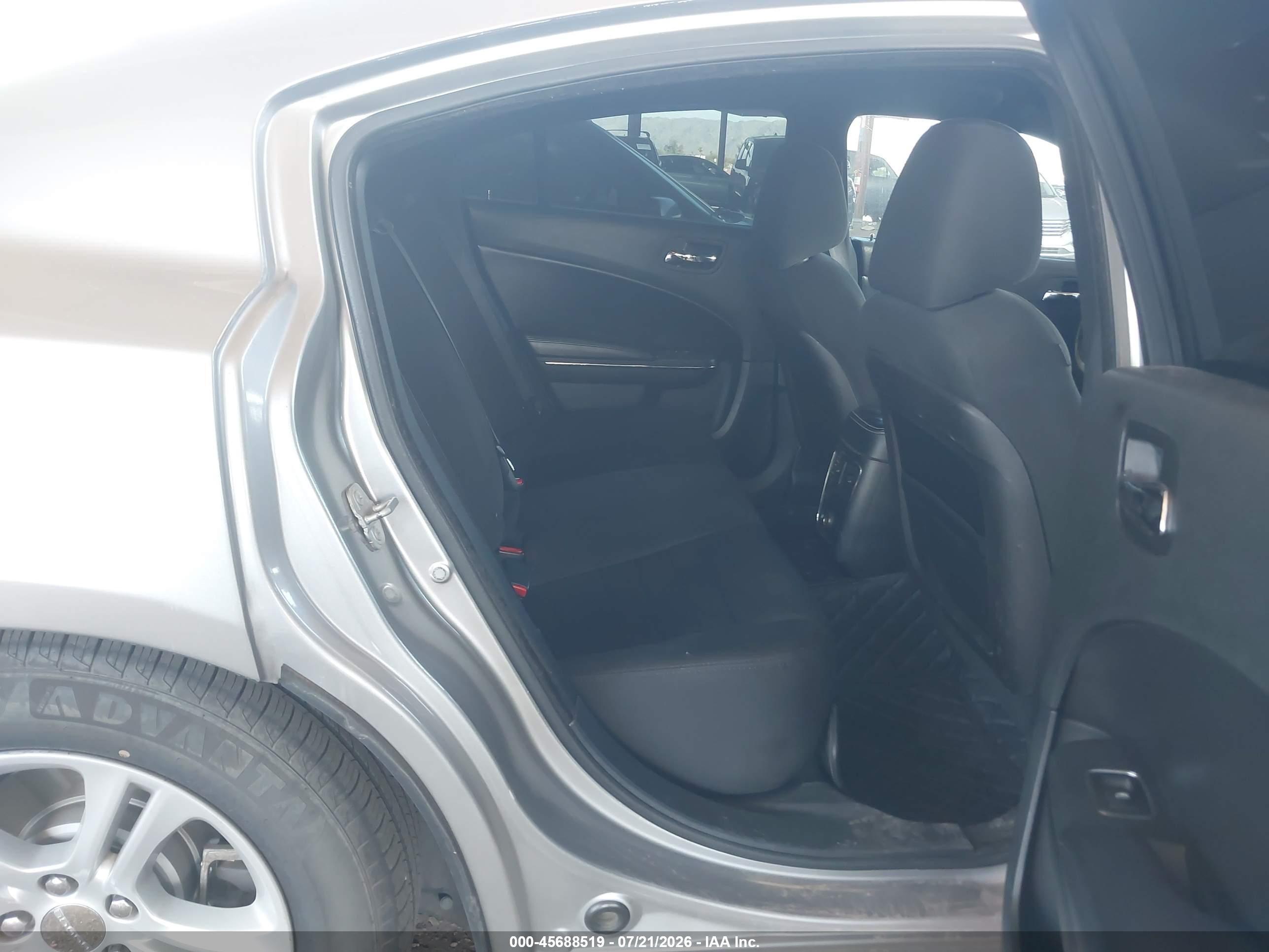 2014 Dodge Charger Se Gray vin: 2C3CDXBG5EH233335
