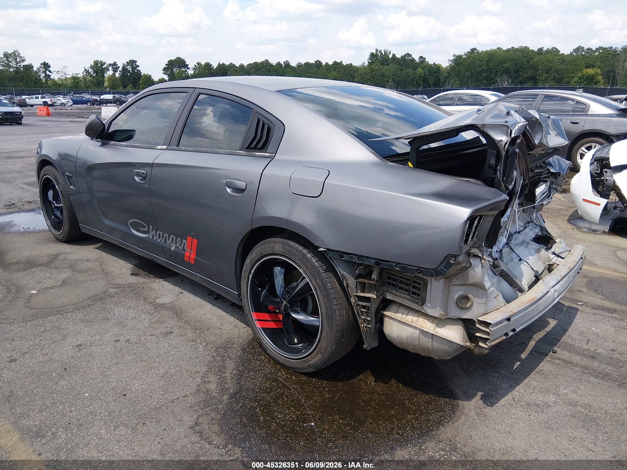 2014 Dodge Charger Se Gray vin: 2C3CDXBG5EH243119