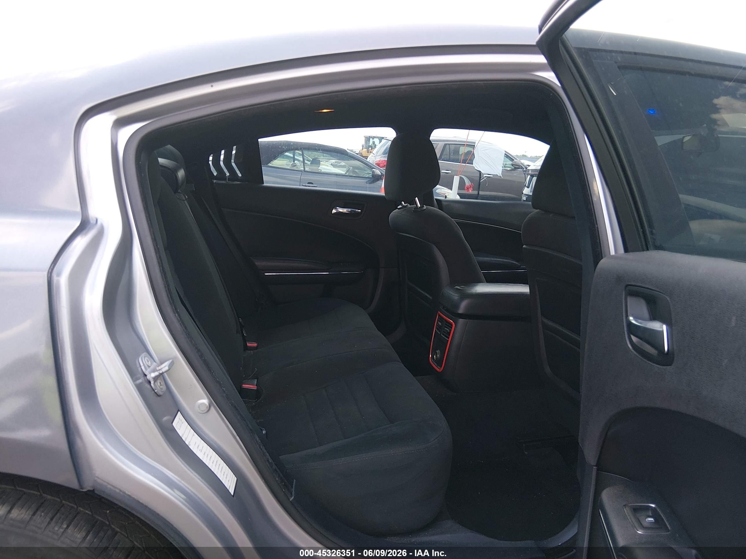 2014 Dodge Charger Se Gray vin: 2C3CDXBG5EH243119