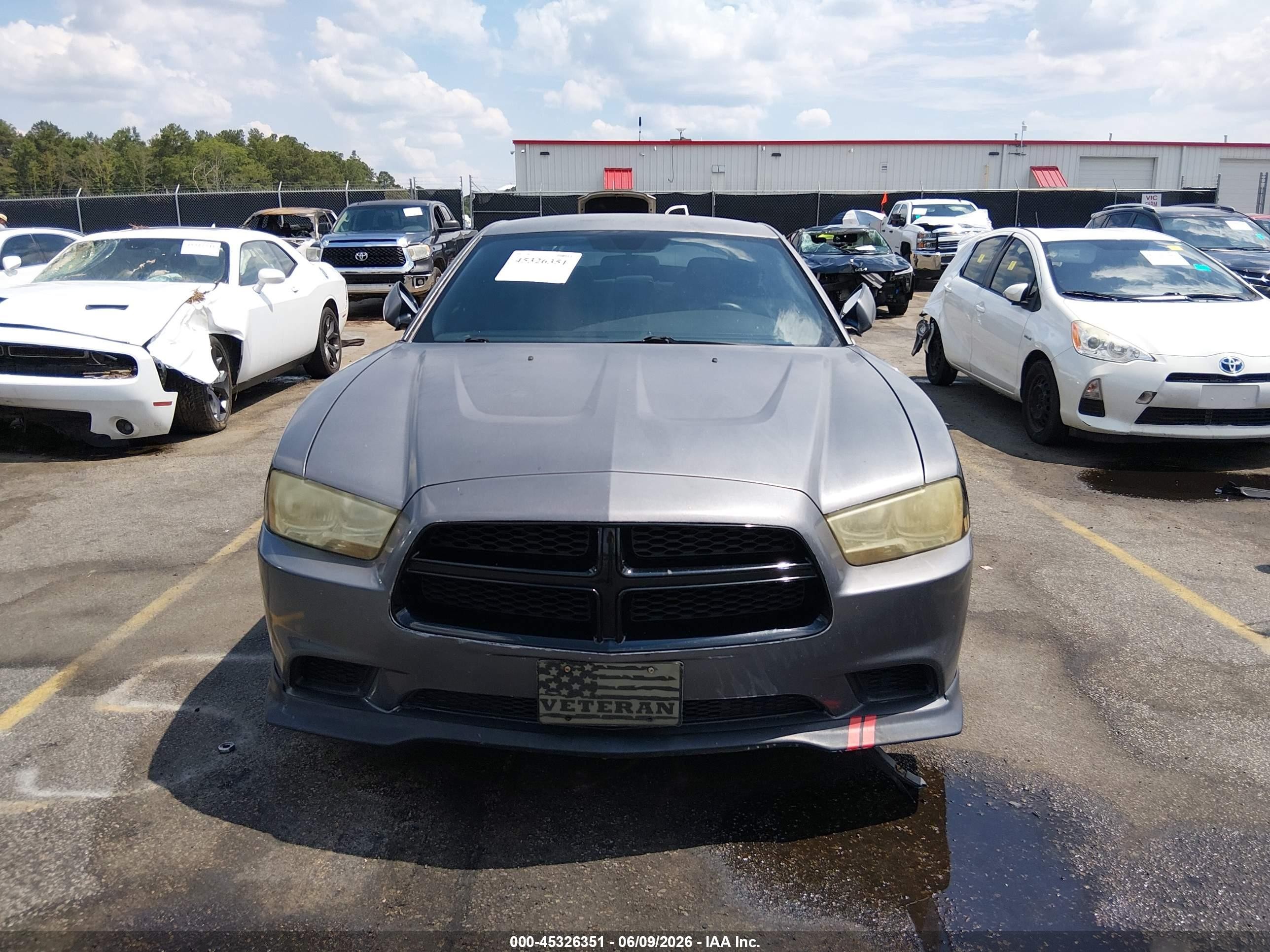 2014 Dodge Charger Se Gray vin: 2C3CDXBG5EH243119