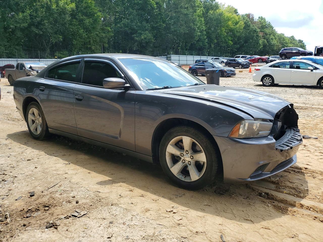 2014 Dodge Charger Se Gray vin: 2C3CDXBG5EH251785