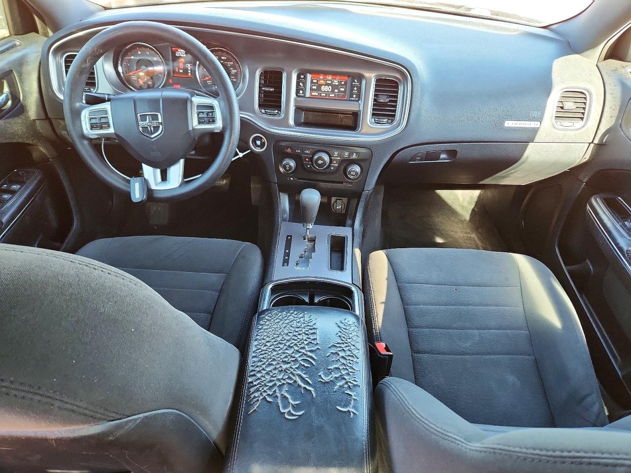 2014 Dodge Charger Se Black vin: 2C3CDXBG5EH284432