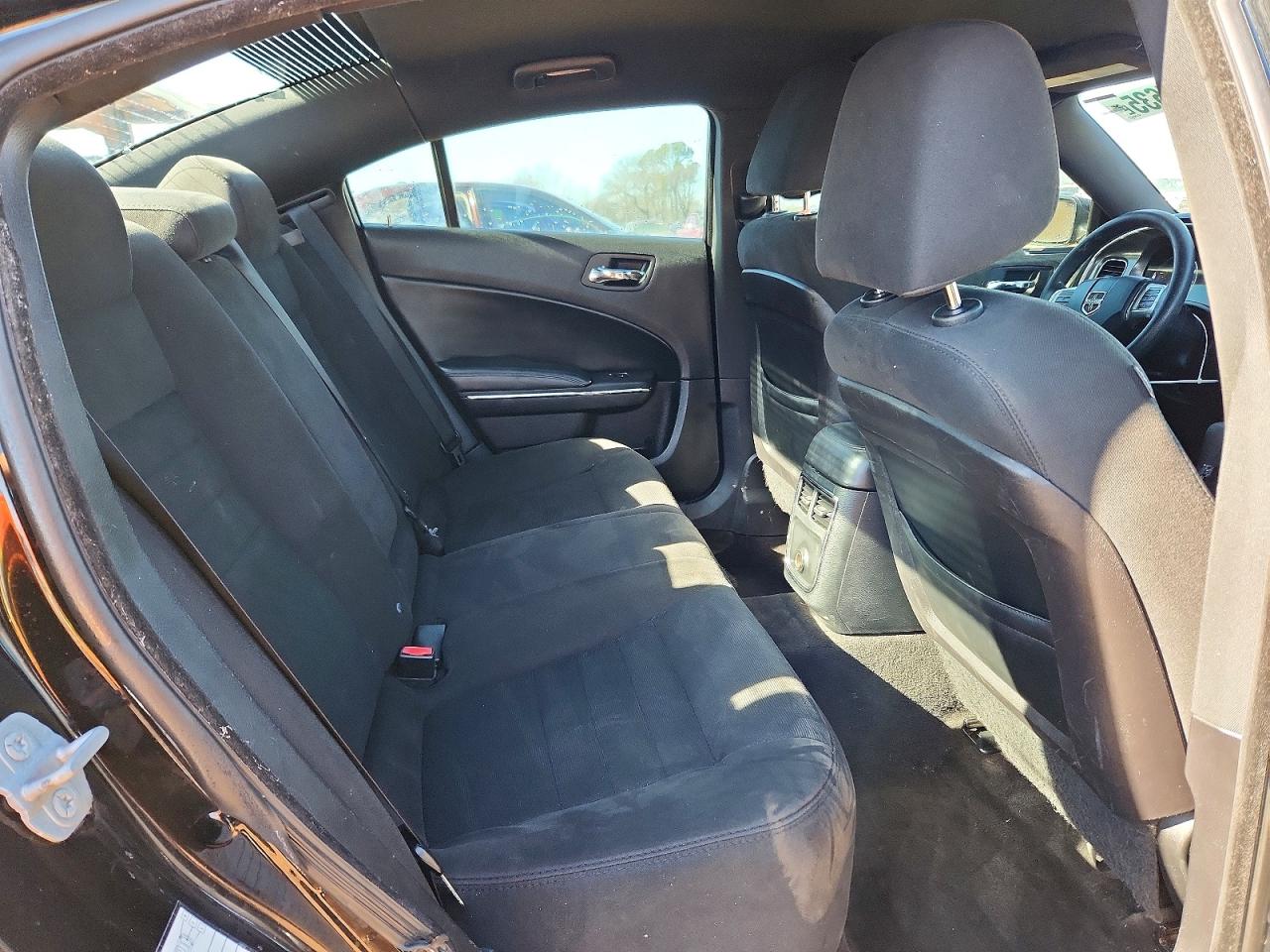 2014 Dodge Charger Se Black vin: 2C3CDXBG5EH284432