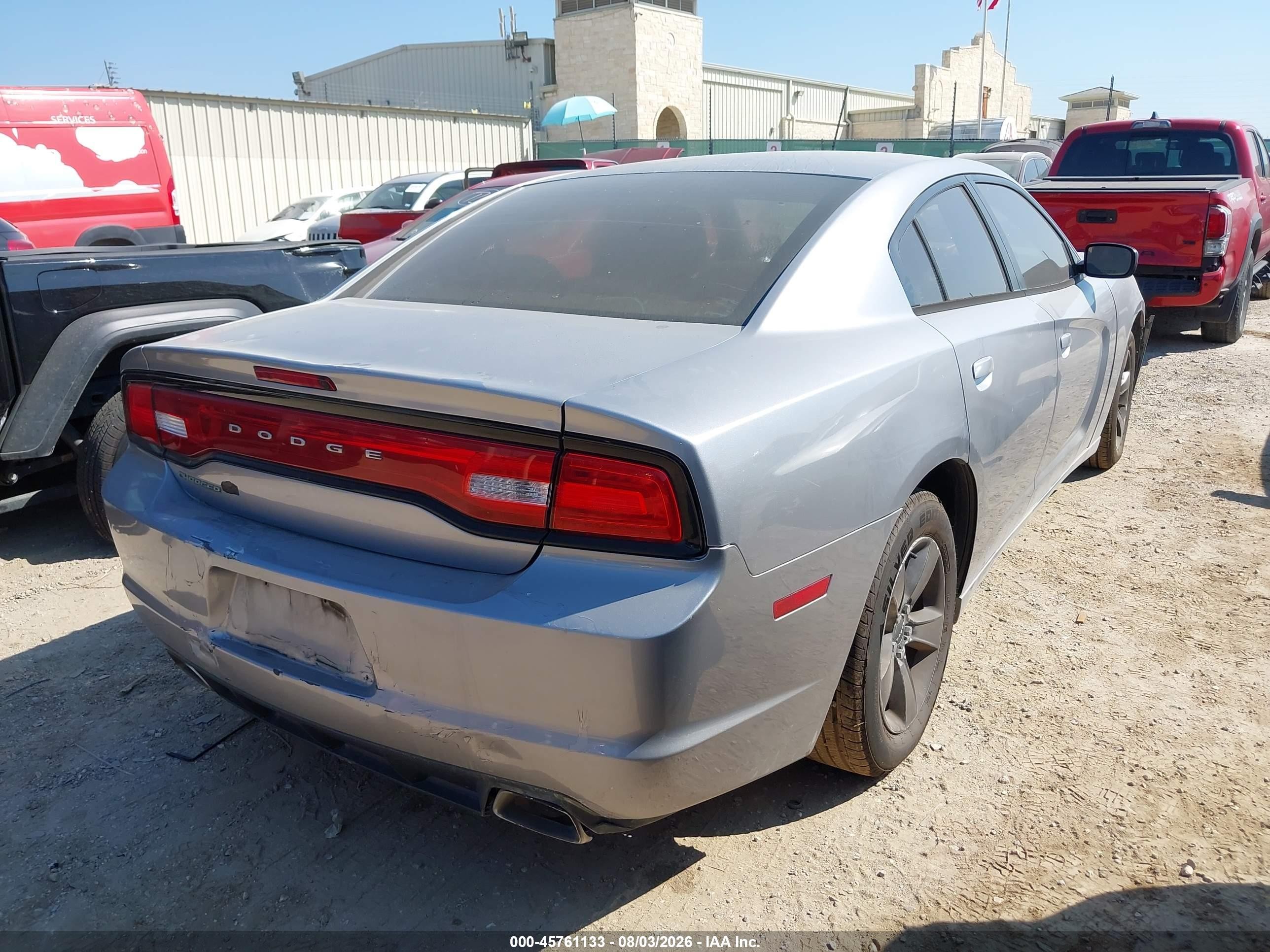 2014 Dodge Charger Se Gray vin: 2C3CDXBG5EH284589