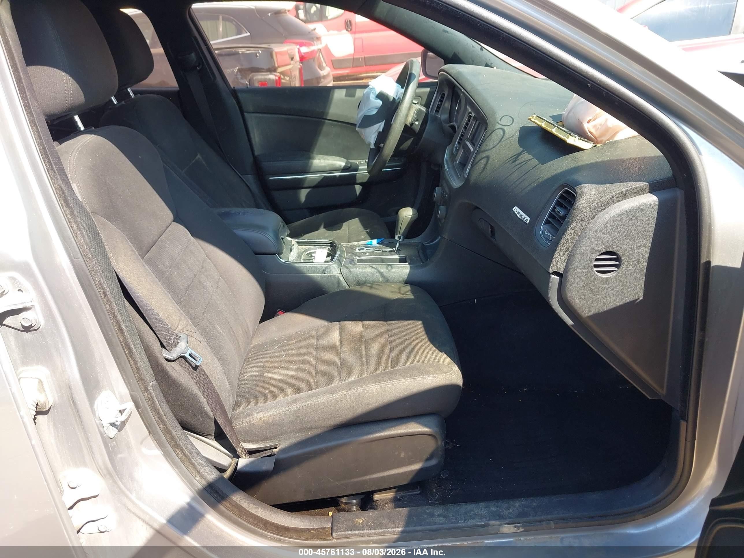 2014 Dodge Charger Se Gray vin: 2C3CDXBG5EH284589