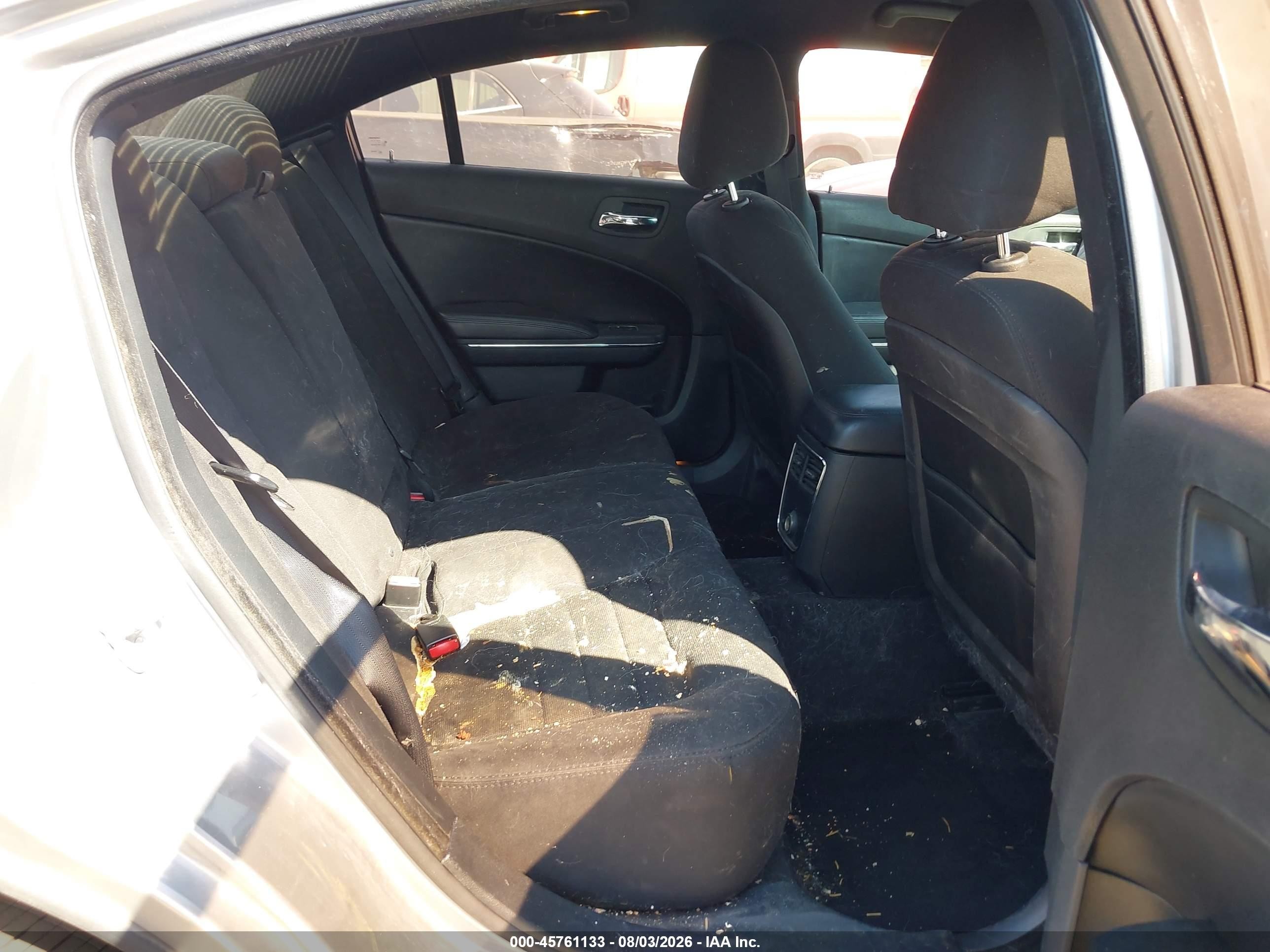 2014 Dodge Charger Se Gray vin: 2C3CDXBG5EH284589