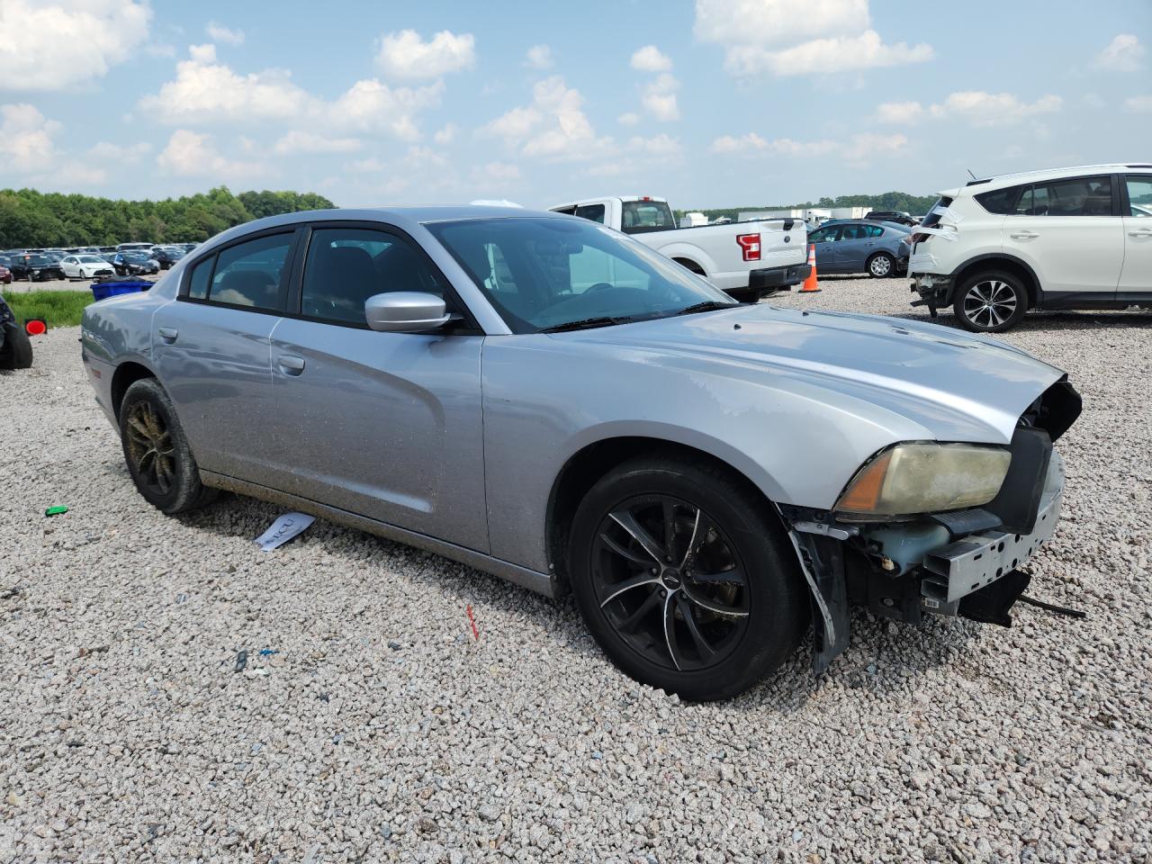 2014 Dodge Charger Se Silver vin: 2C3CDXBG5EH284642