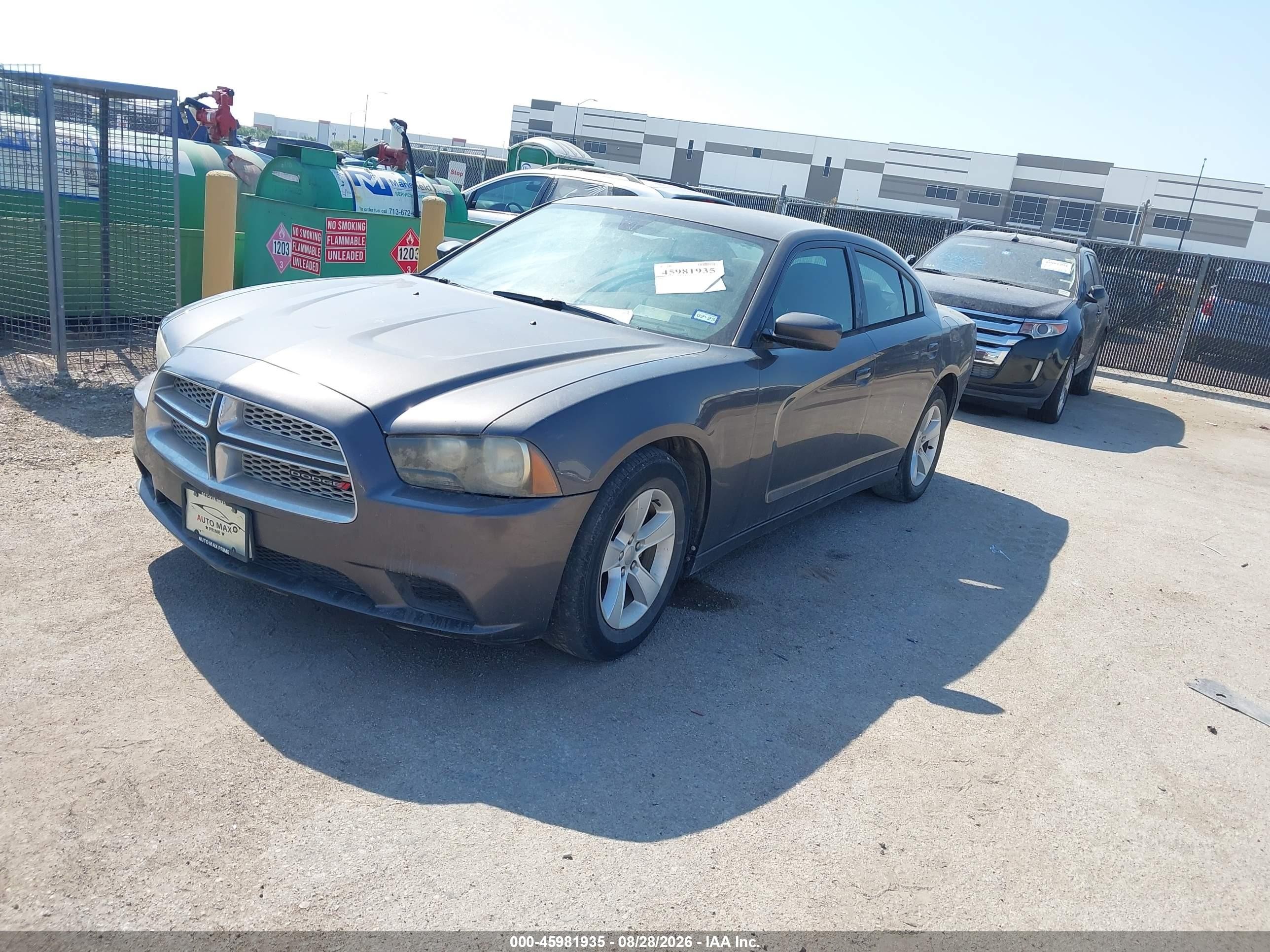 2014 Dodge Charger Se Gray vin: 2C3CDXBG5EH285208