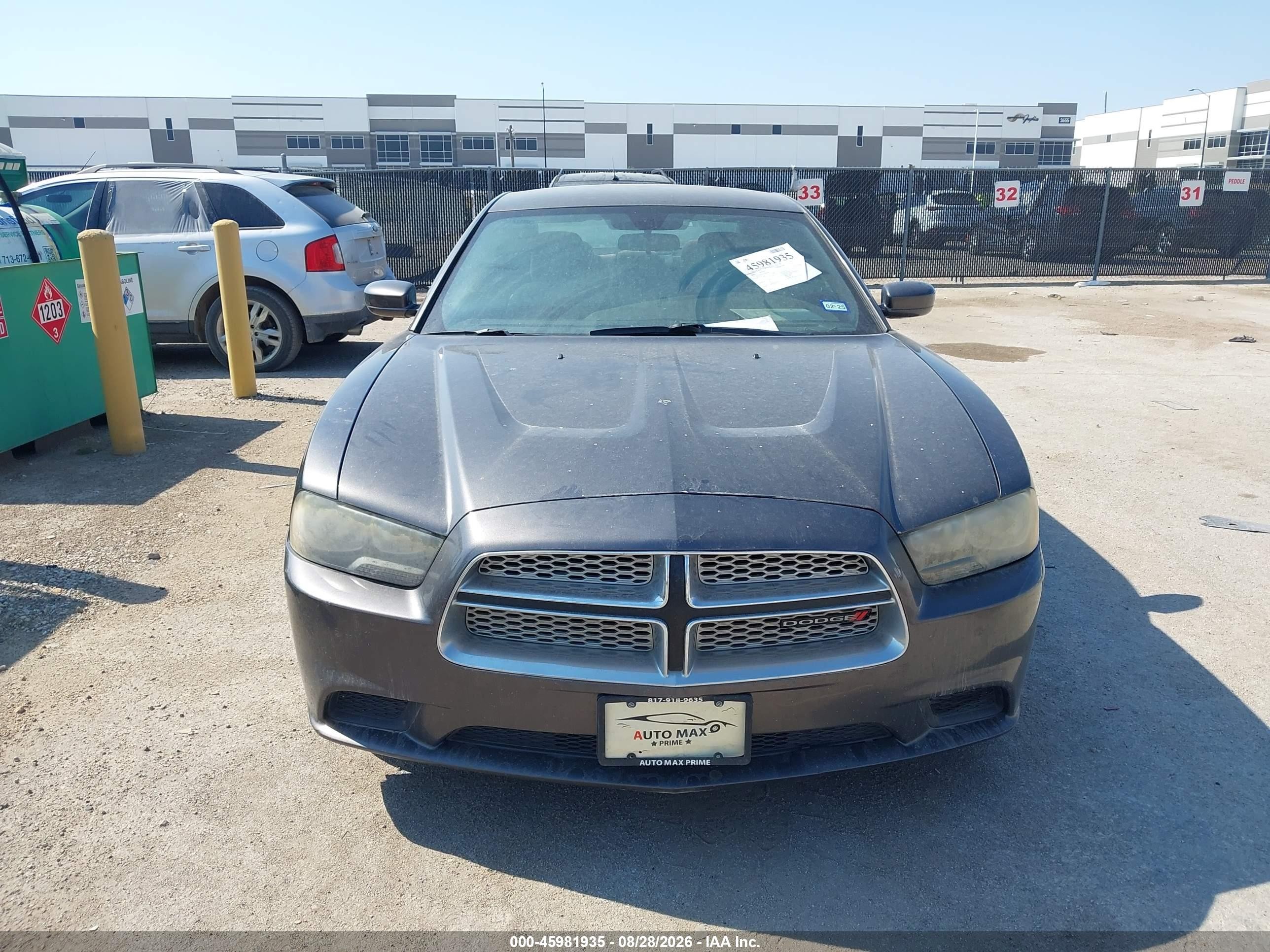 2014 Dodge Charger Se Gray vin: 2C3CDXBG5EH285208