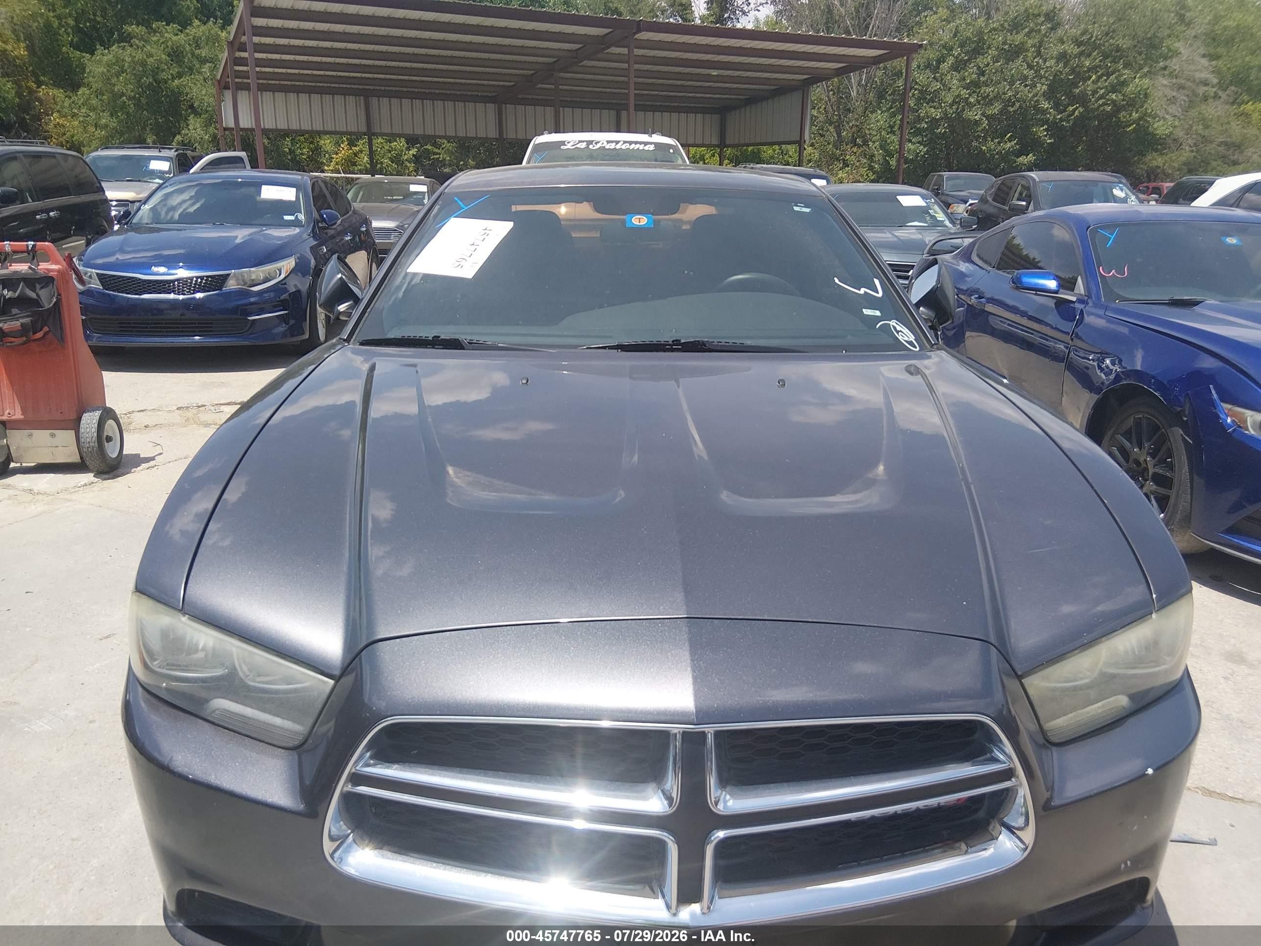 2014 Dodge Charger Se Gray vin: 2C3CDXBG5EH300127