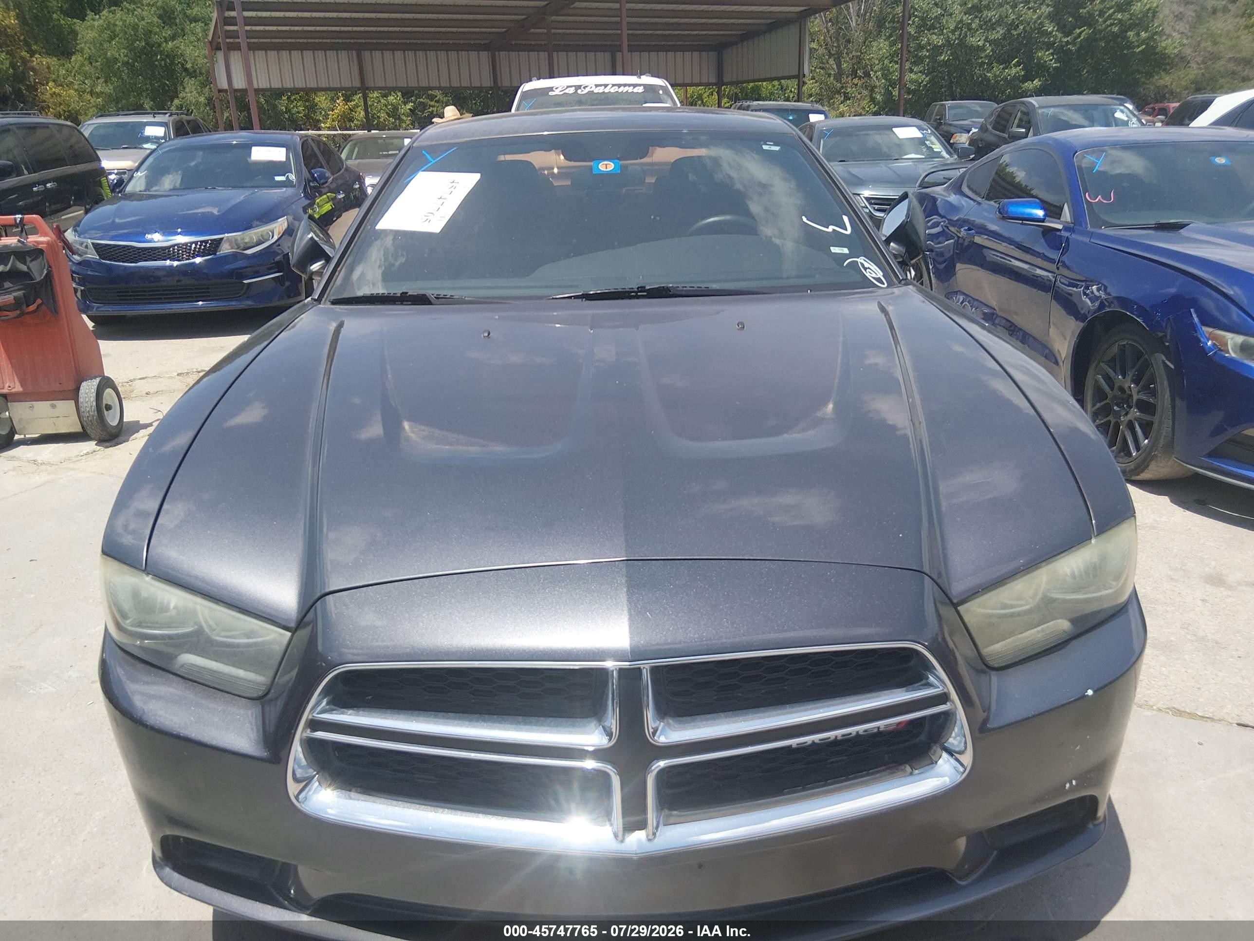 2014 Dodge Charger Se Gray vin: 2C3CDXBG5EH300127