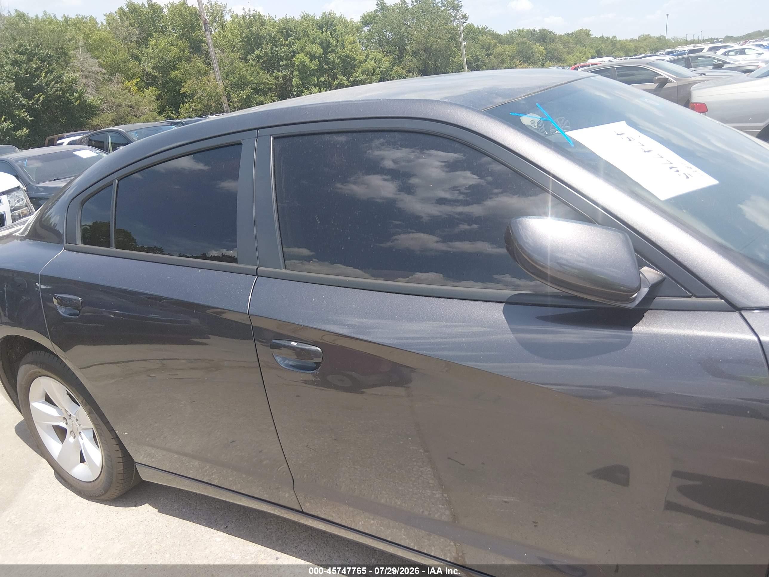 2014 Dodge Charger Se Gray vin: 2C3CDXBG5EH300127