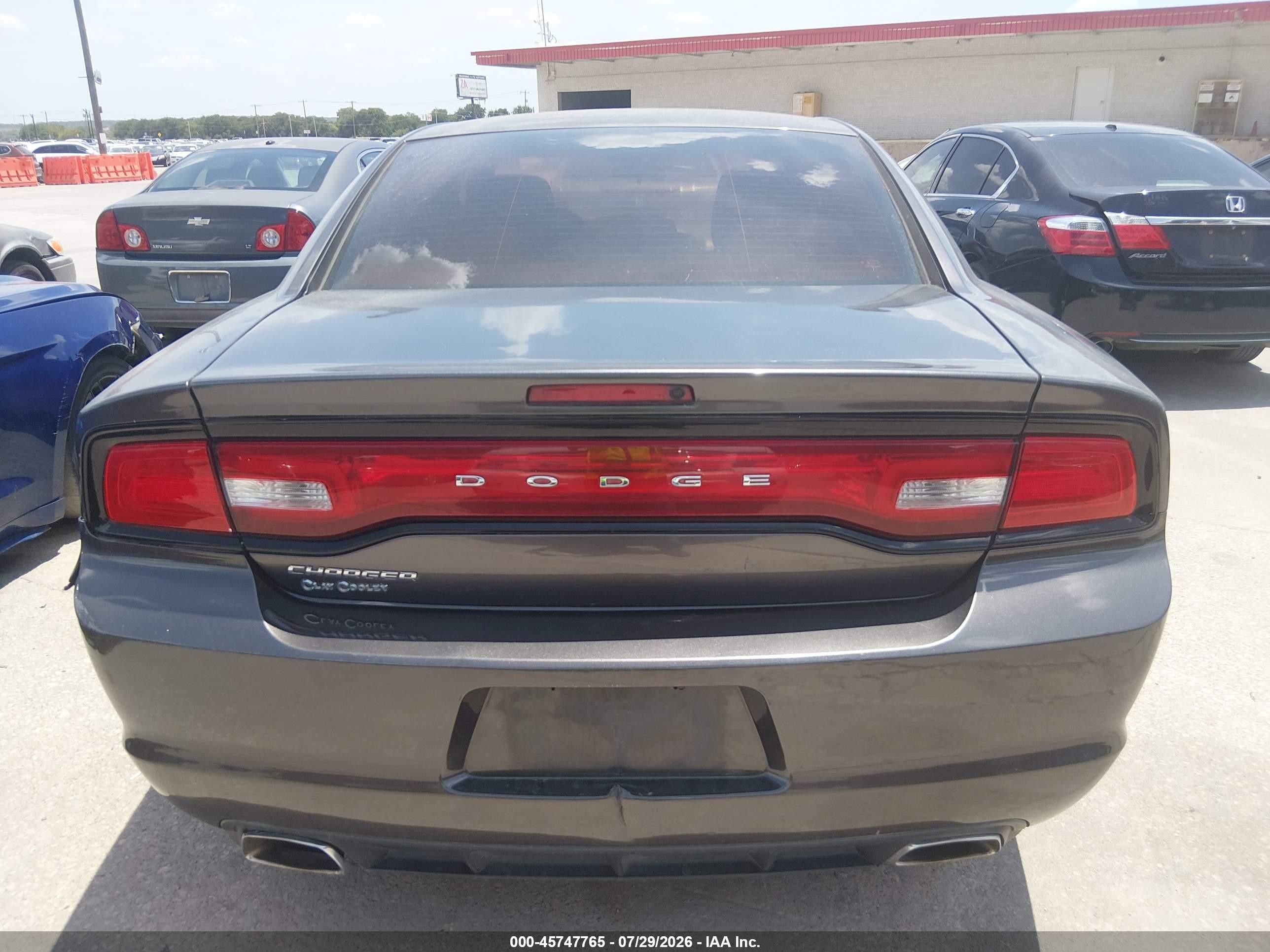 2014 Dodge Charger Se Gray vin: 2C3CDXBG5EH300127