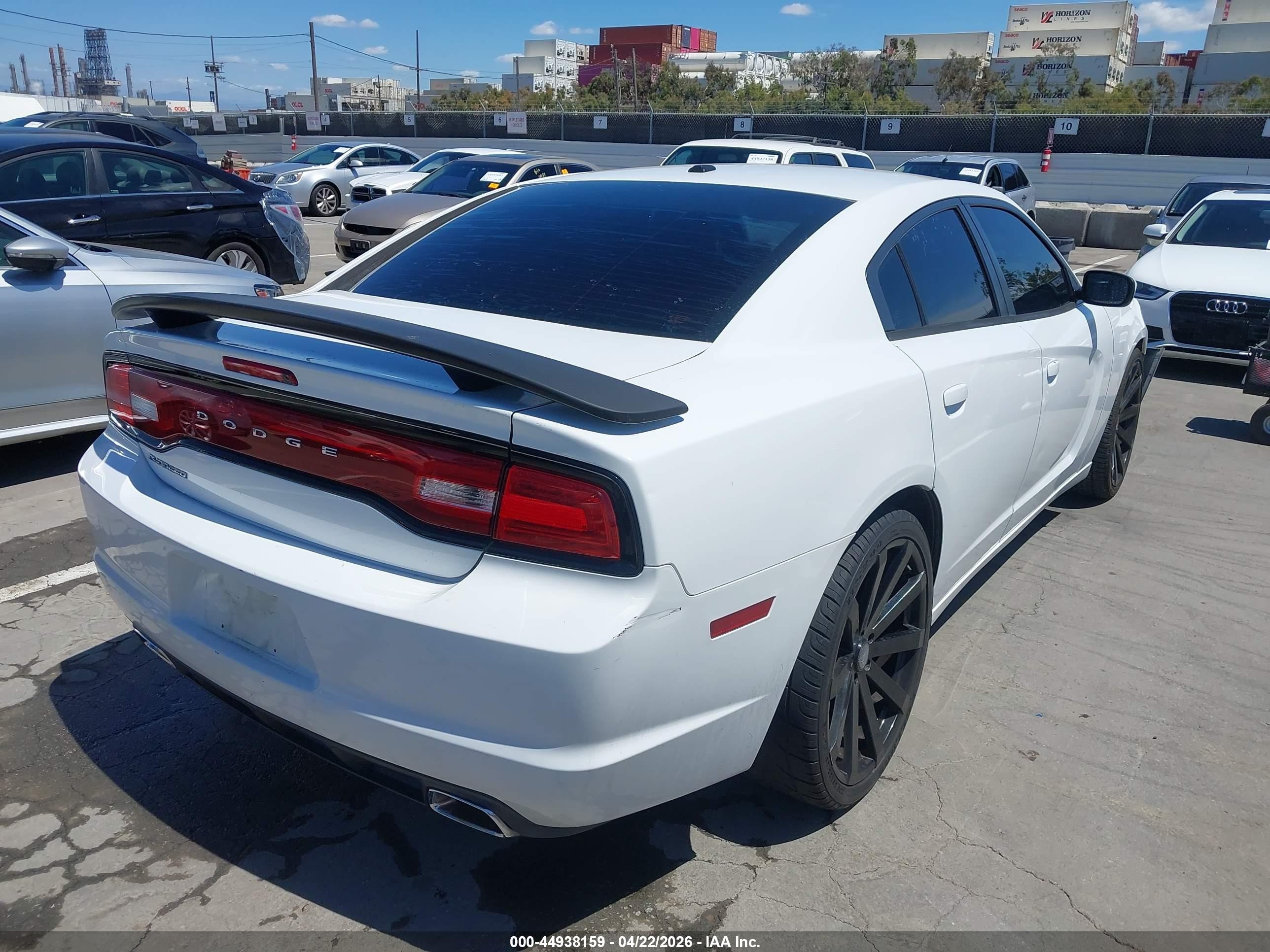 2014 Dodge Charger Se White vin: 2C3CDXBG5EH333354