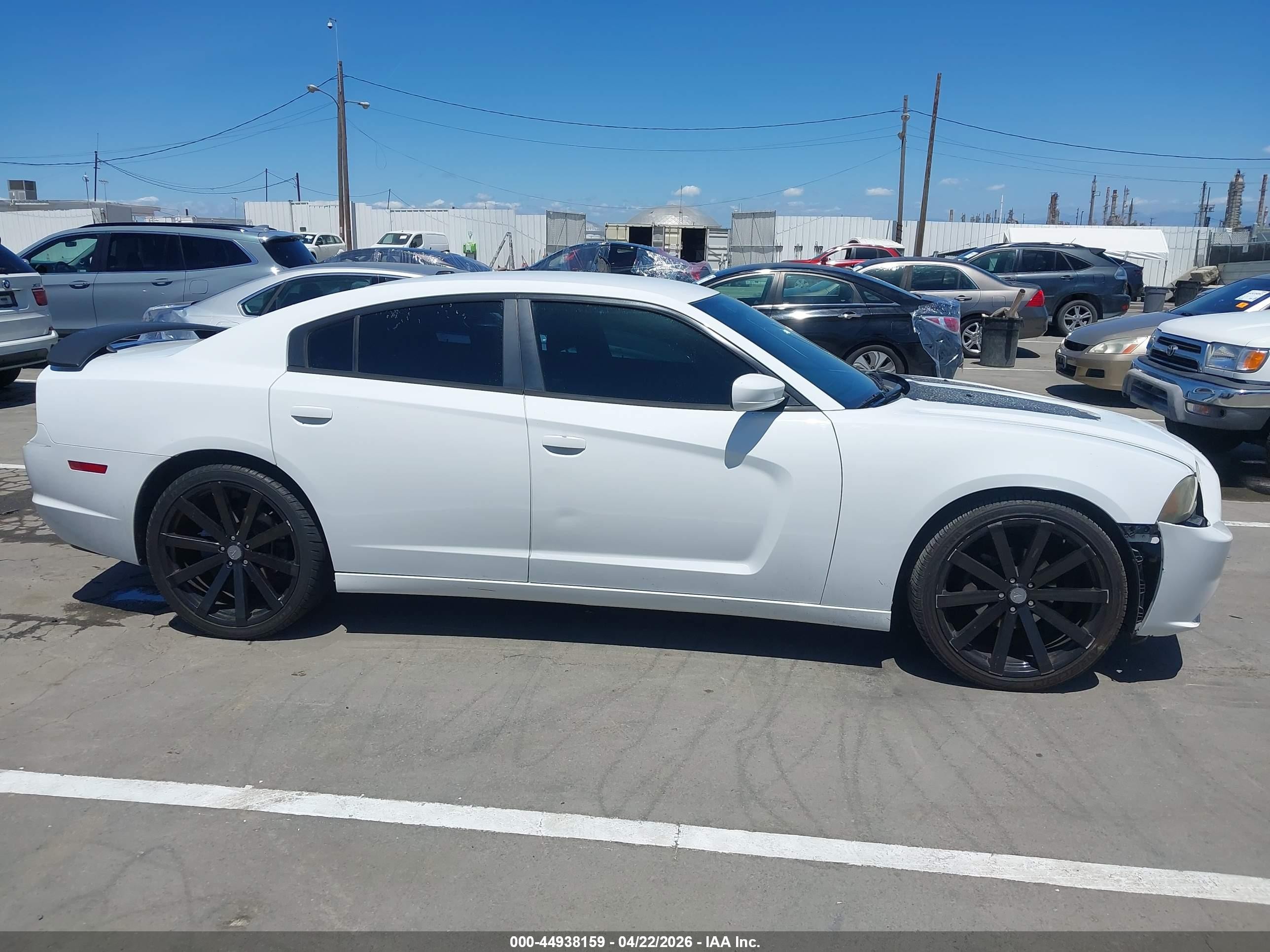 2014 Dodge Charger Se White vin: 2C3CDXBG5EH333354