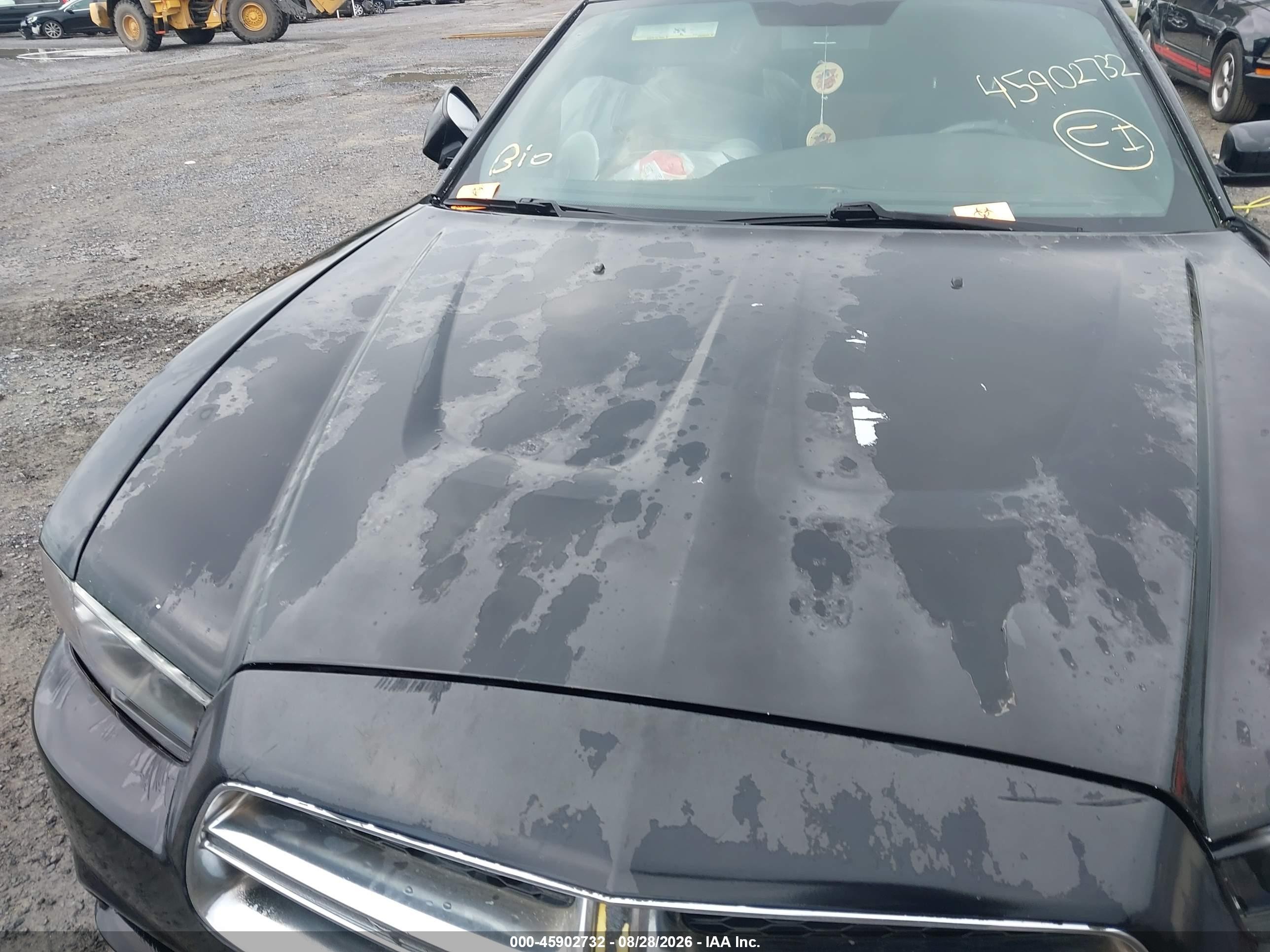 2014 Dodge Charger Se Black vin: 2C3CDXBG5EH334567