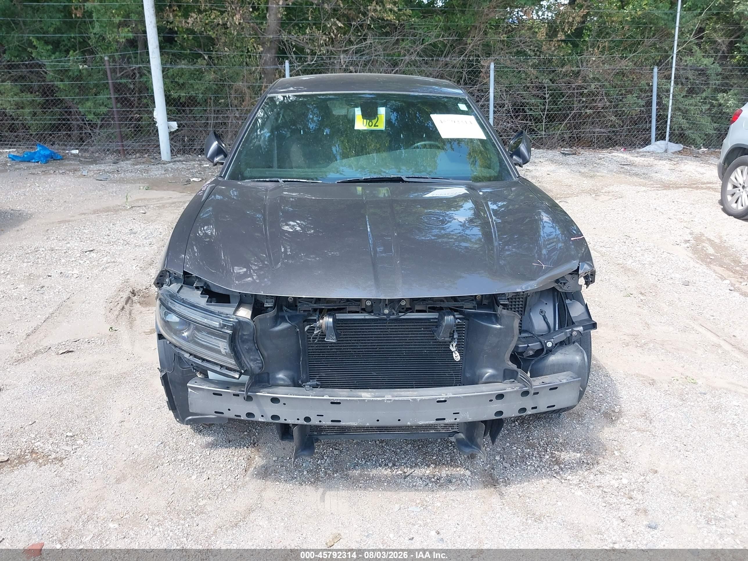 2015 Dodge Charger Se Gray vin: 2C3CDXBG5FH752645