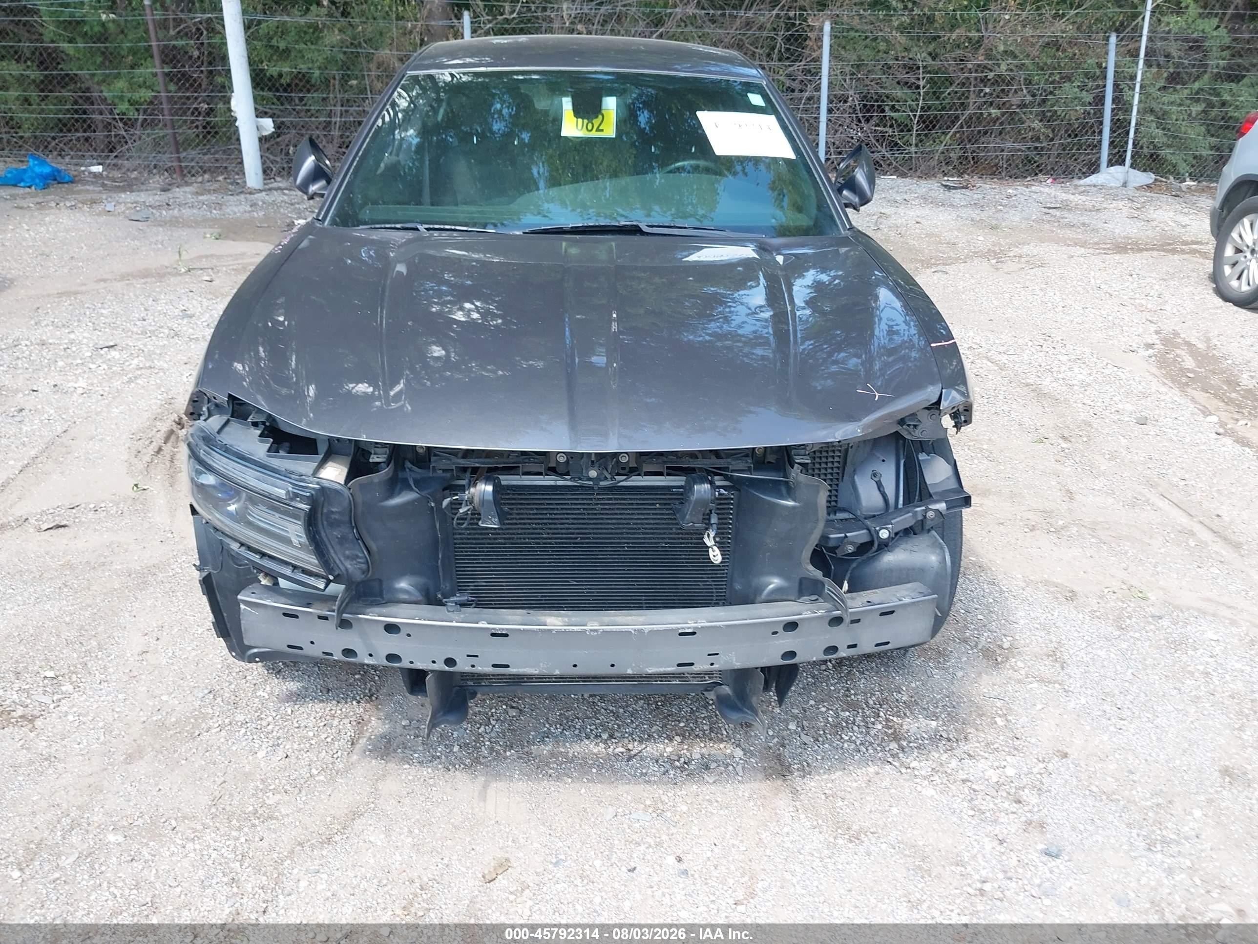 2015 Dodge Charger Se Gray vin: 2C3CDXBG5FH752645
