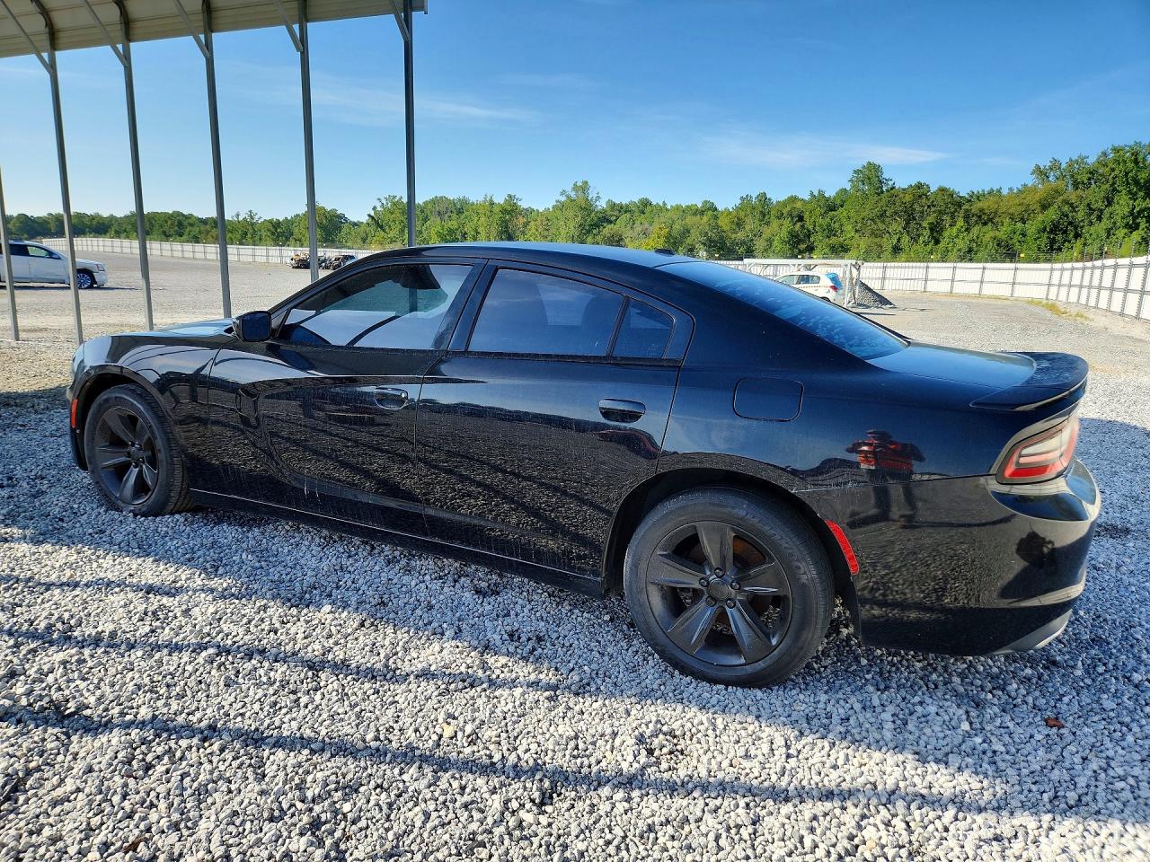 2015 Dodge Charger Se Black vin: 2C3CDXBG5FH784866