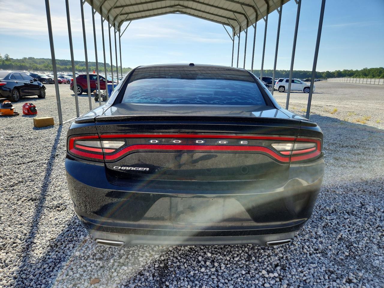 2015 Dodge Charger Se Black vin: 2C3CDXBG5FH784866