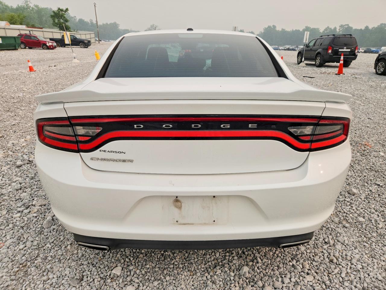 2015 Dodge Charger Se White vin: 2C3CDXBG5FH843902