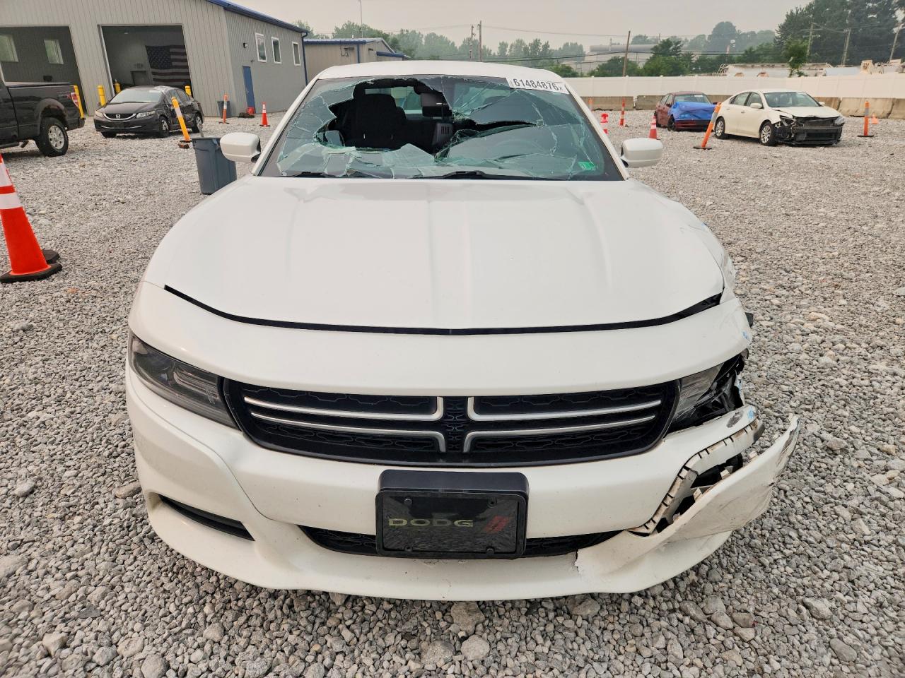 2015 Dodge Charger Se White vin: 2C3CDXBG5FH843902