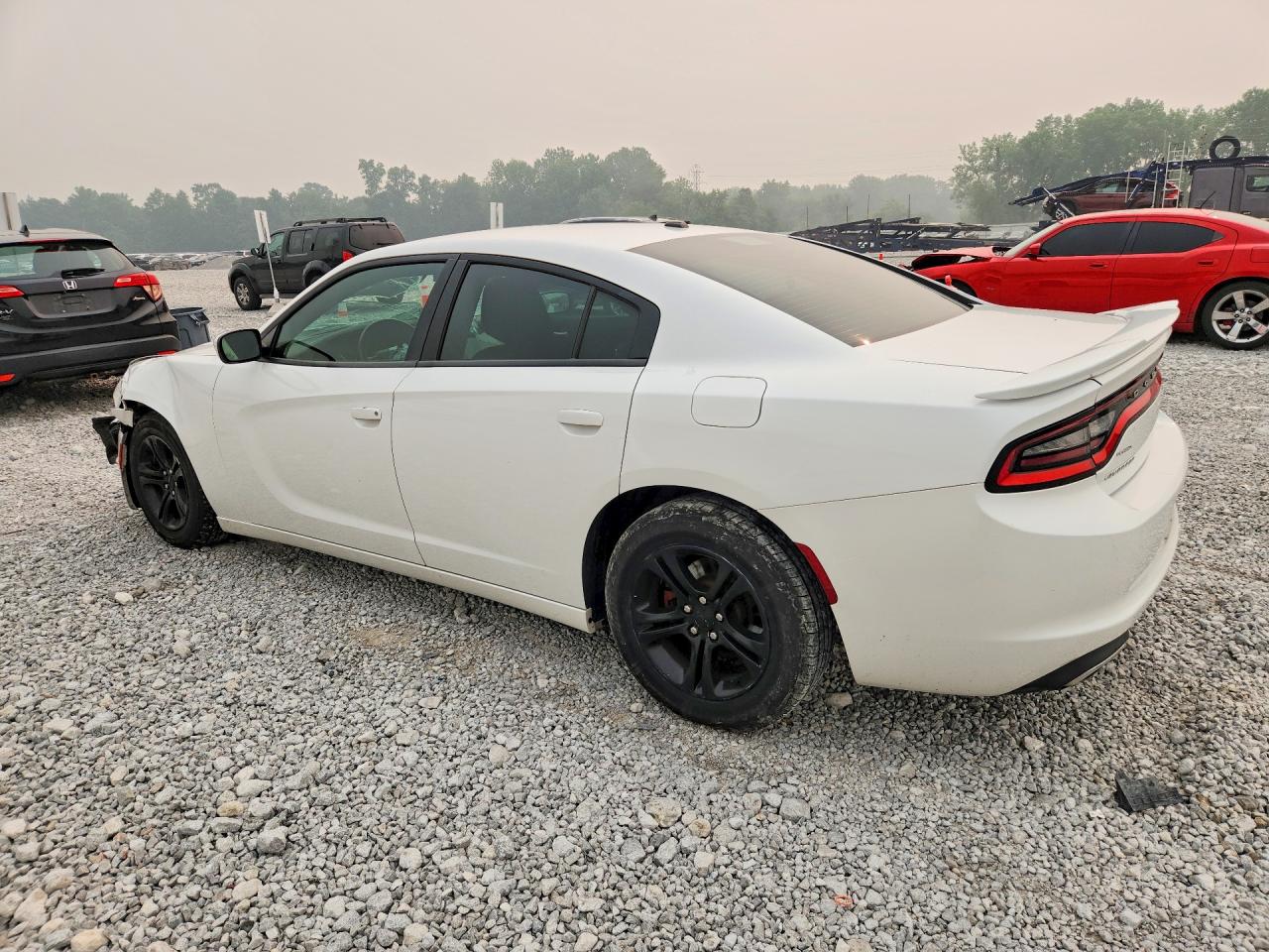 2015 Dodge Charger Se White vin: 2C3CDXBG5FH843902