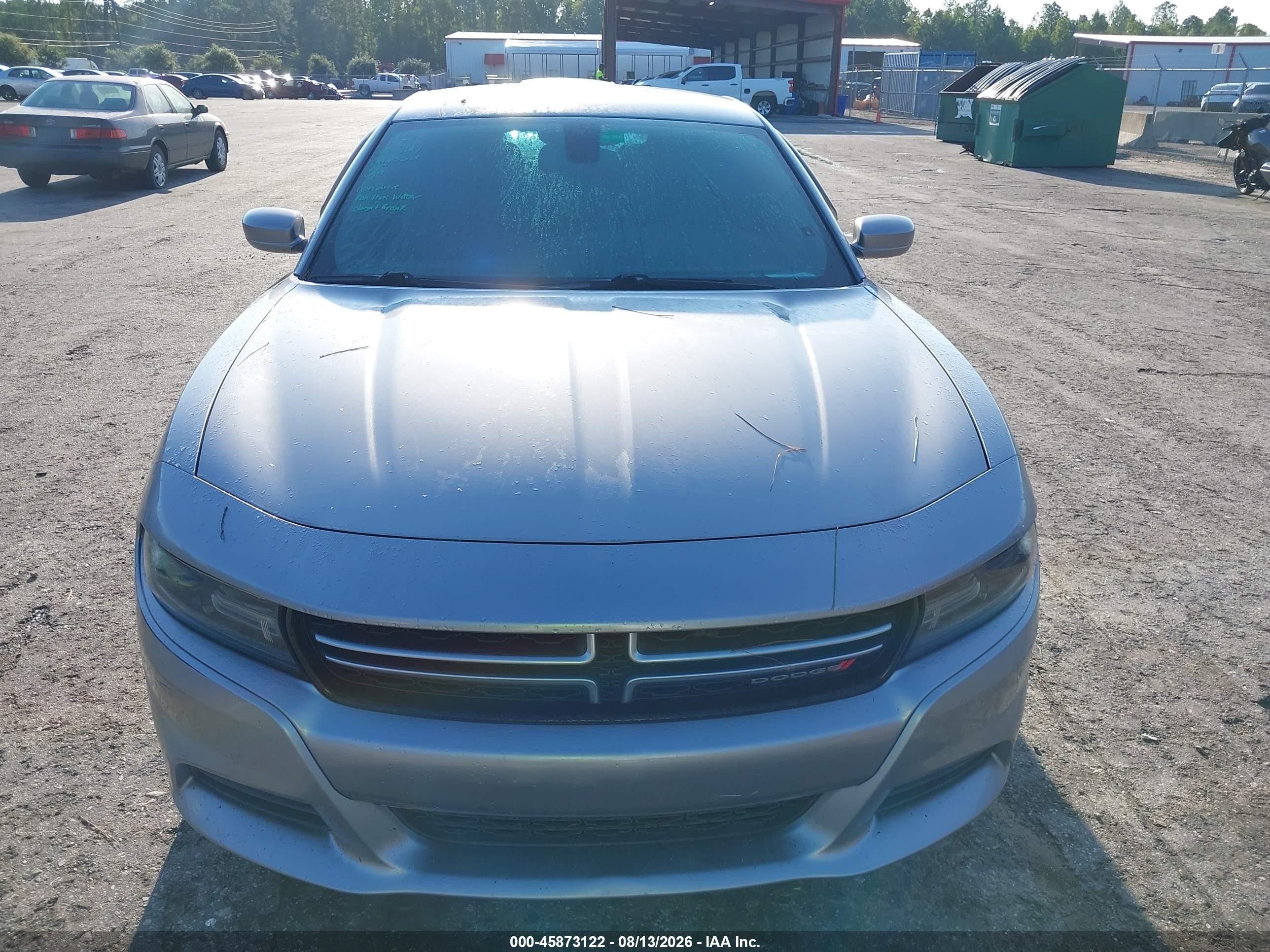 2015 Dodge Charger Se Silver vin: 2C3CDXBG5FH897734
